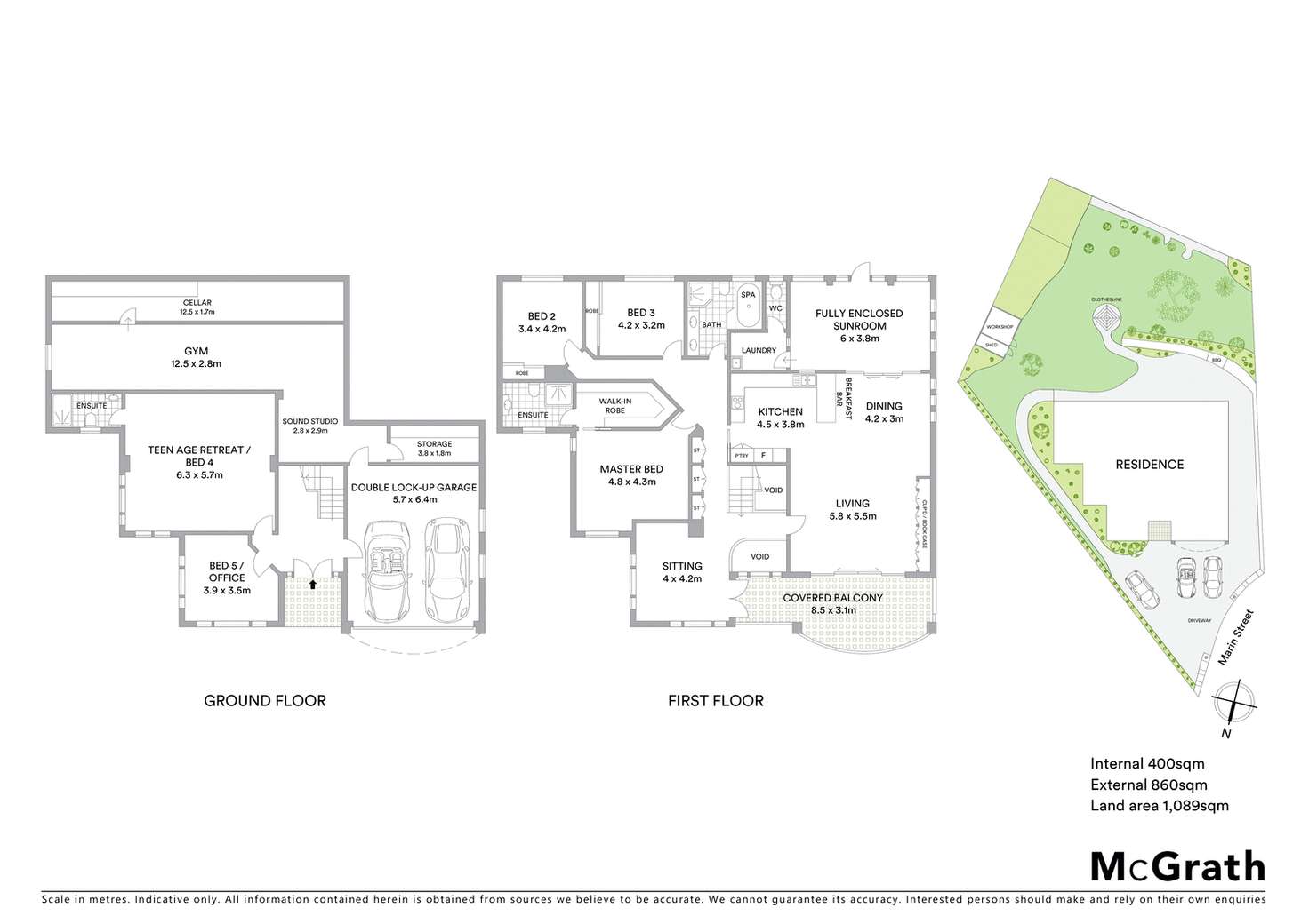 Floorplan of Homely house listing, 7 Marin Street, Adamstown Heights NSW 2289