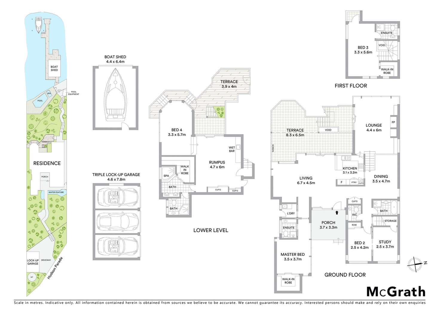 Floorplan of Homely house listing, 36 Hudson Parade, Avalon Beach NSW 2107