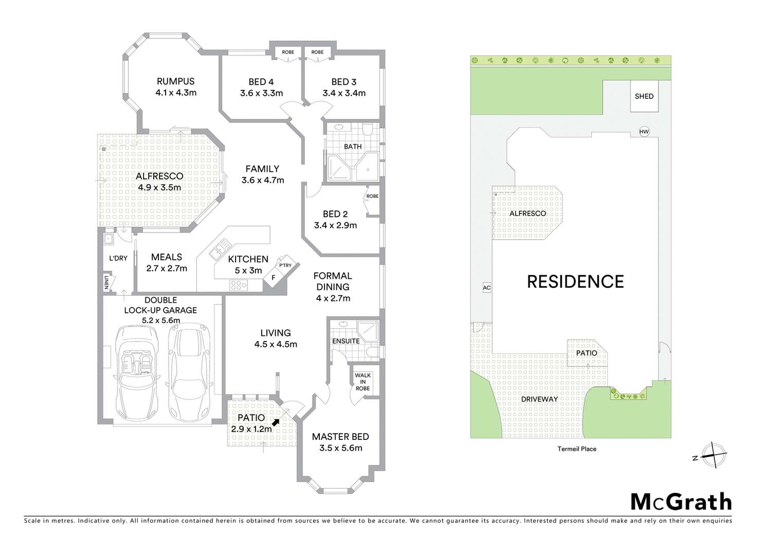 Floorplan of Homely house listing, 3 Termeil Place, Prestons NSW 2170