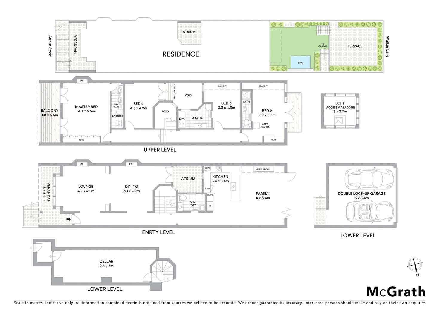 Floorplan of Homely house listing, 26 Arthur Street, Lavender Bay NSW 2060