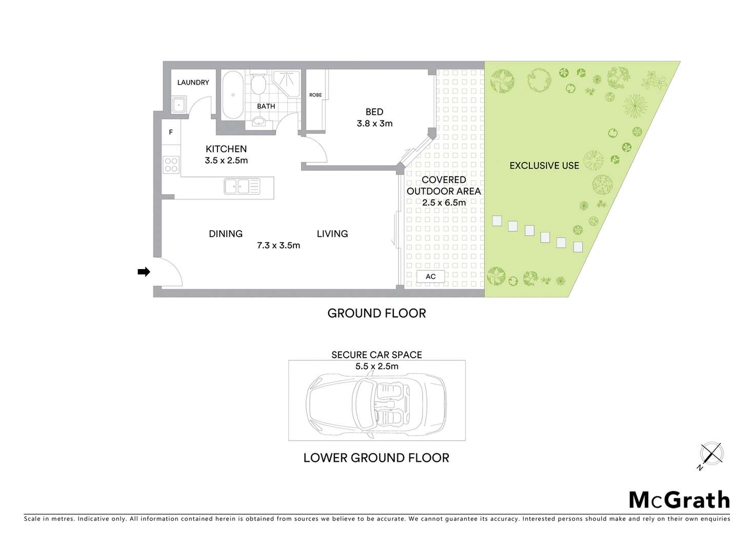 Floorplan of Homely apartment listing, 19/1161 Pittwater Road, Collaroy NSW 2097