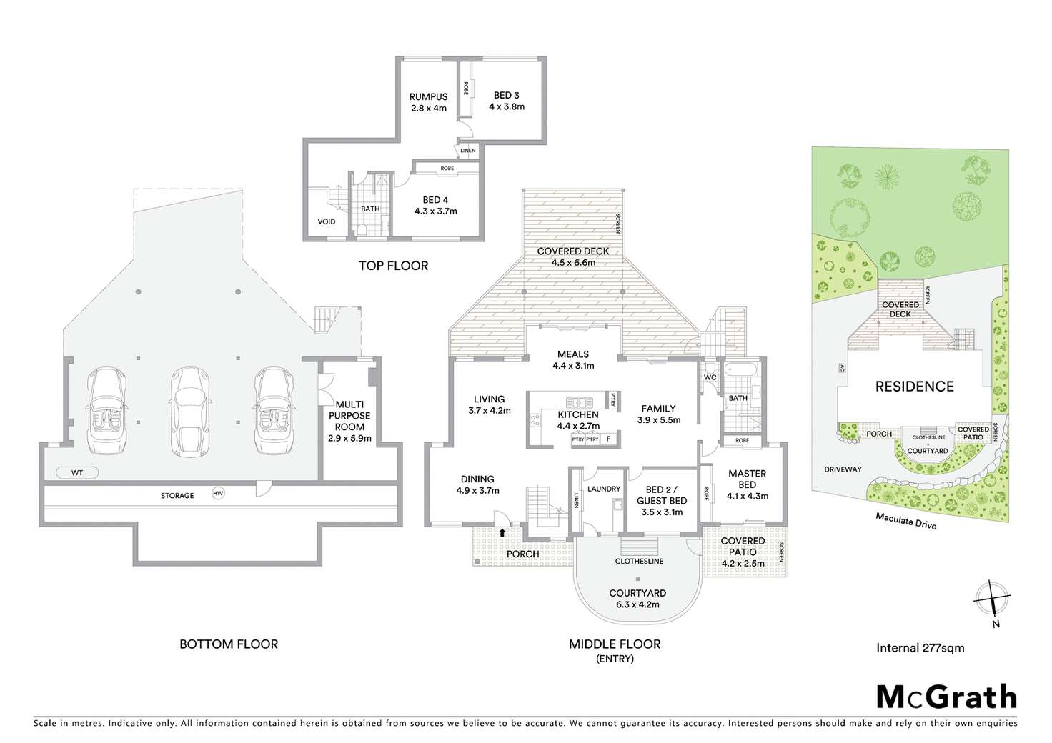 Floorplan of Homely house listing, 67 Maculata Drive, Chapel Hill QLD 4069