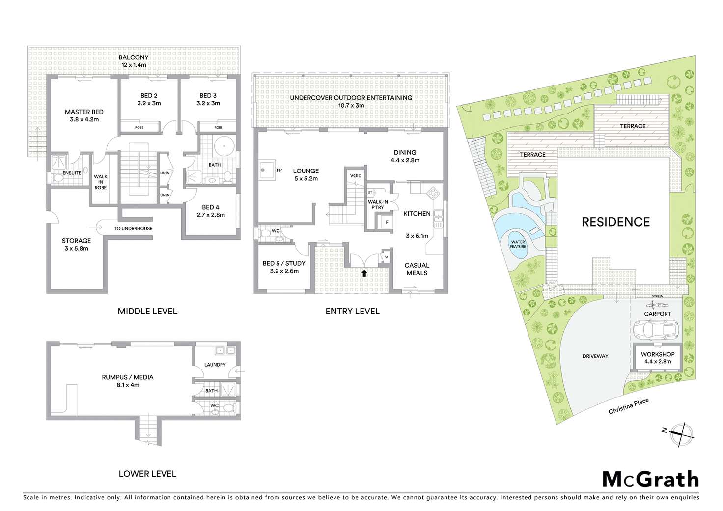 Floorplan of Homely house listing, 24 Christina Place, Kareela NSW 2232
