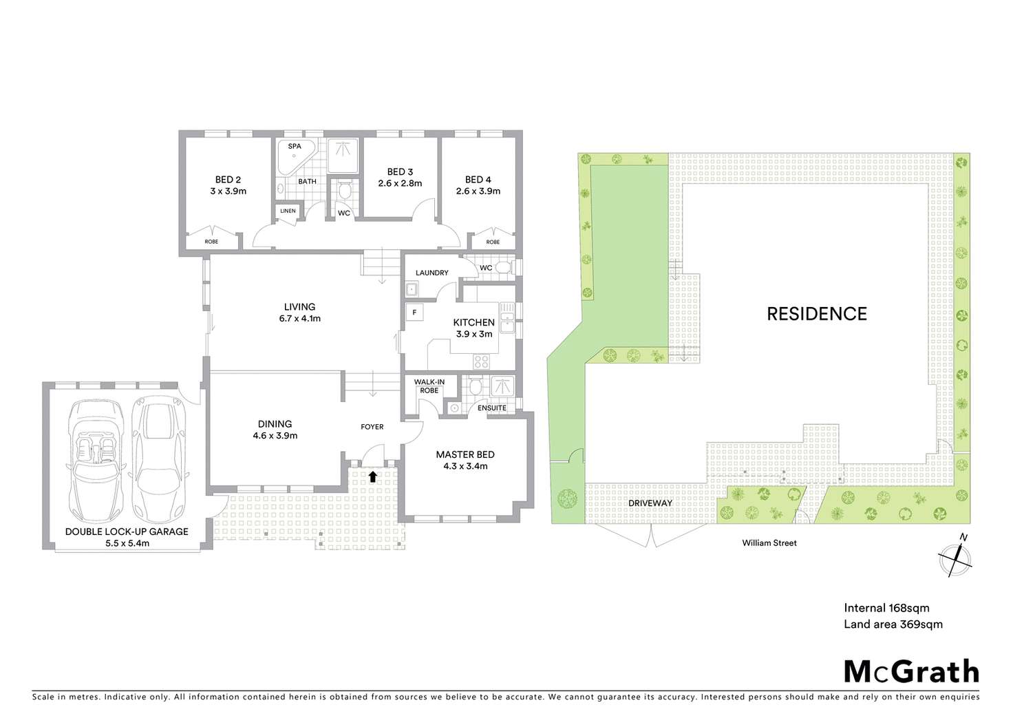 Floorplan of Homely house listing, 55A William Street, Roseville NSW 2069