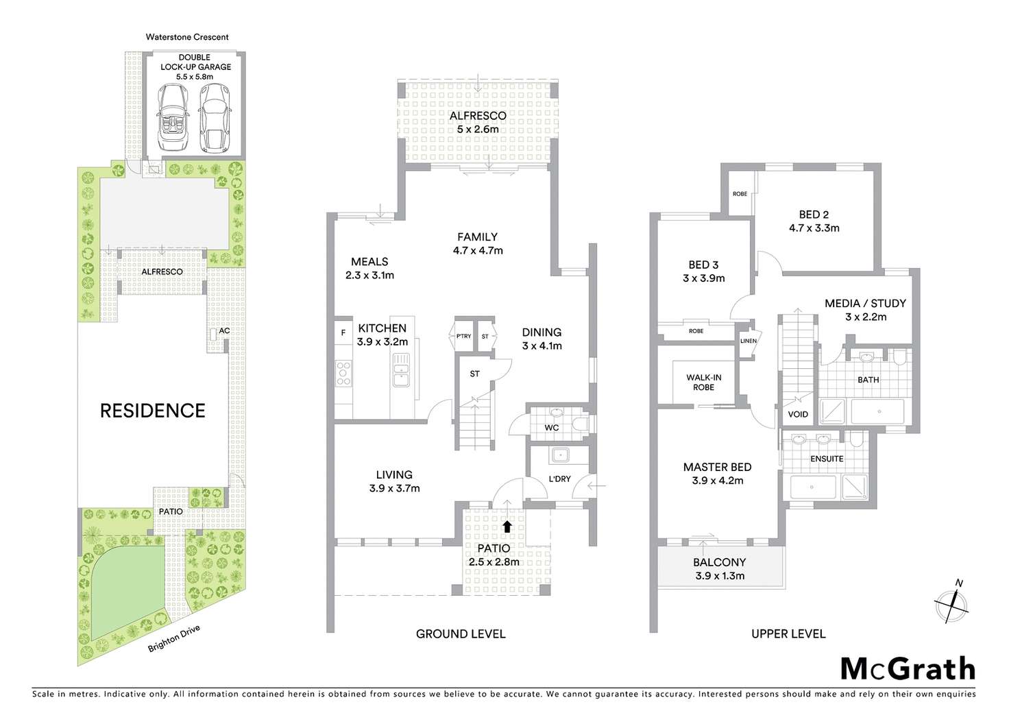 Floorplan of Homely house listing, 91 Brighton Drive, Bella Vista NSW 2153