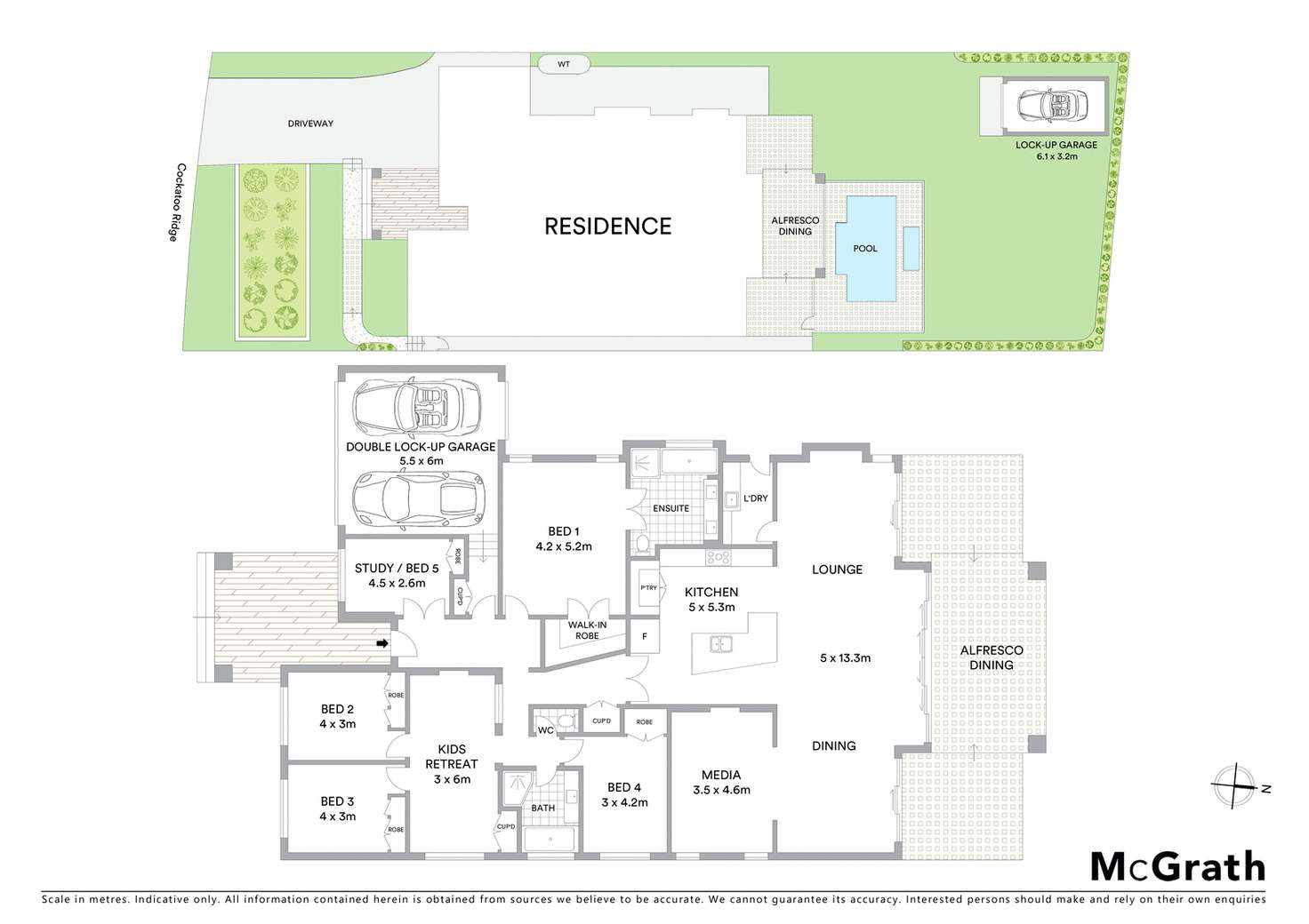 Floorplan of Homely house listing, 40 Cockatoo Ridge, Aberglasslyn NSW 2320