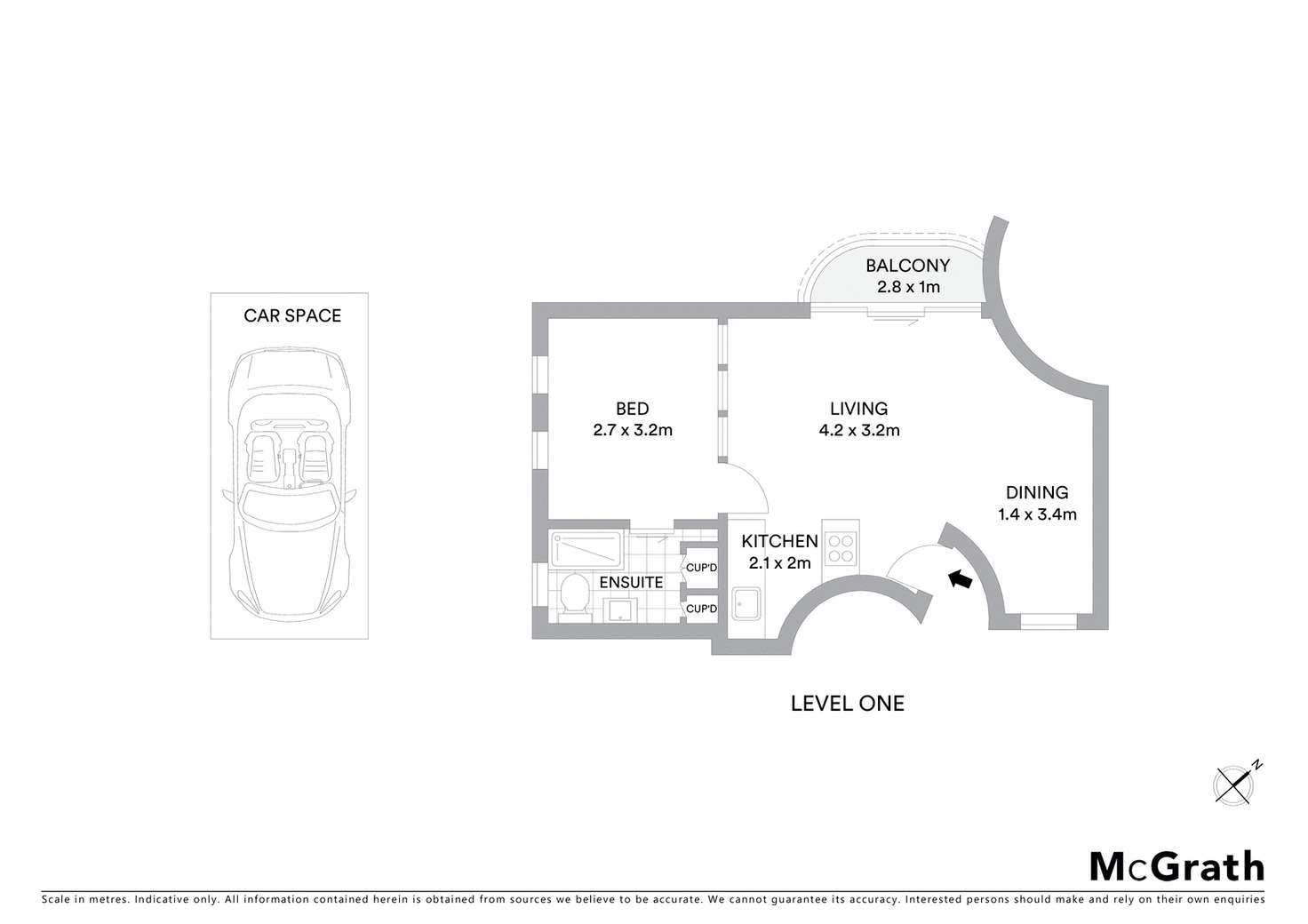Floorplan of Homely apartment listing, 4/36B Fairfax Road, Bellevue Hill NSW 2023