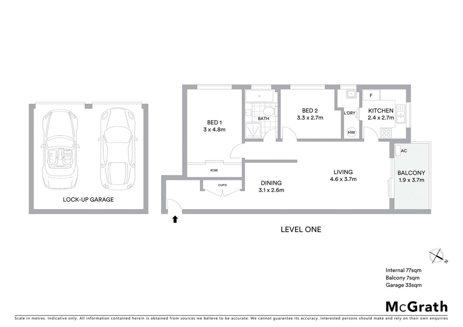 Floorplan of Homely apartment listing, 6/58 Maxim Street, West Ryde NSW 2114