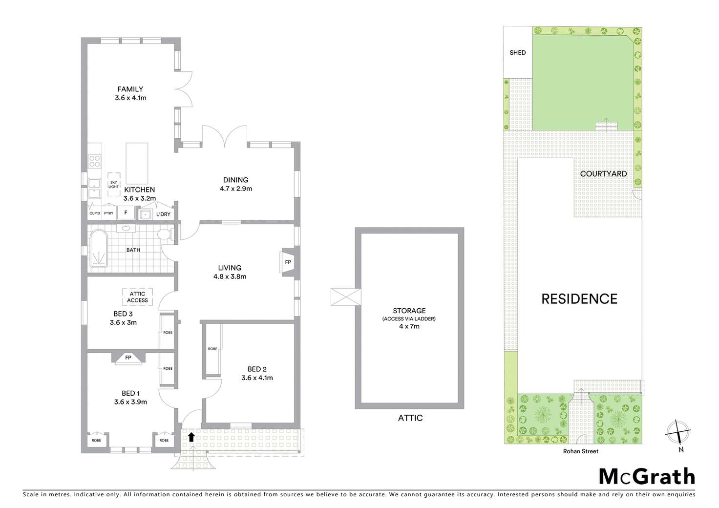 Floorplan of Homely house listing, 8 Rohan Street, Naremburn NSW 2065