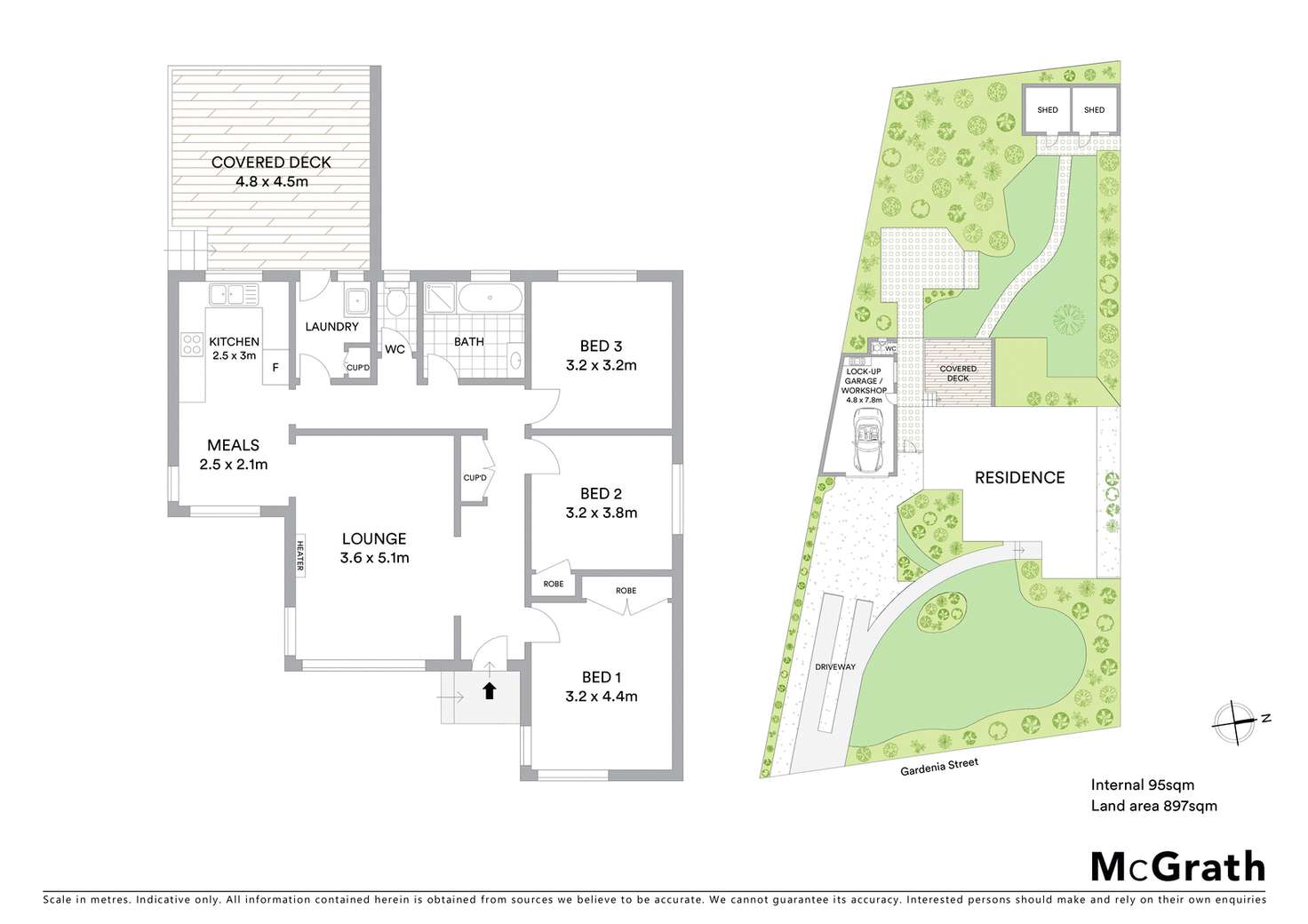 Floorplan of Homely house listing, 5 Gardenia Street, Croydon South VIC 3136
