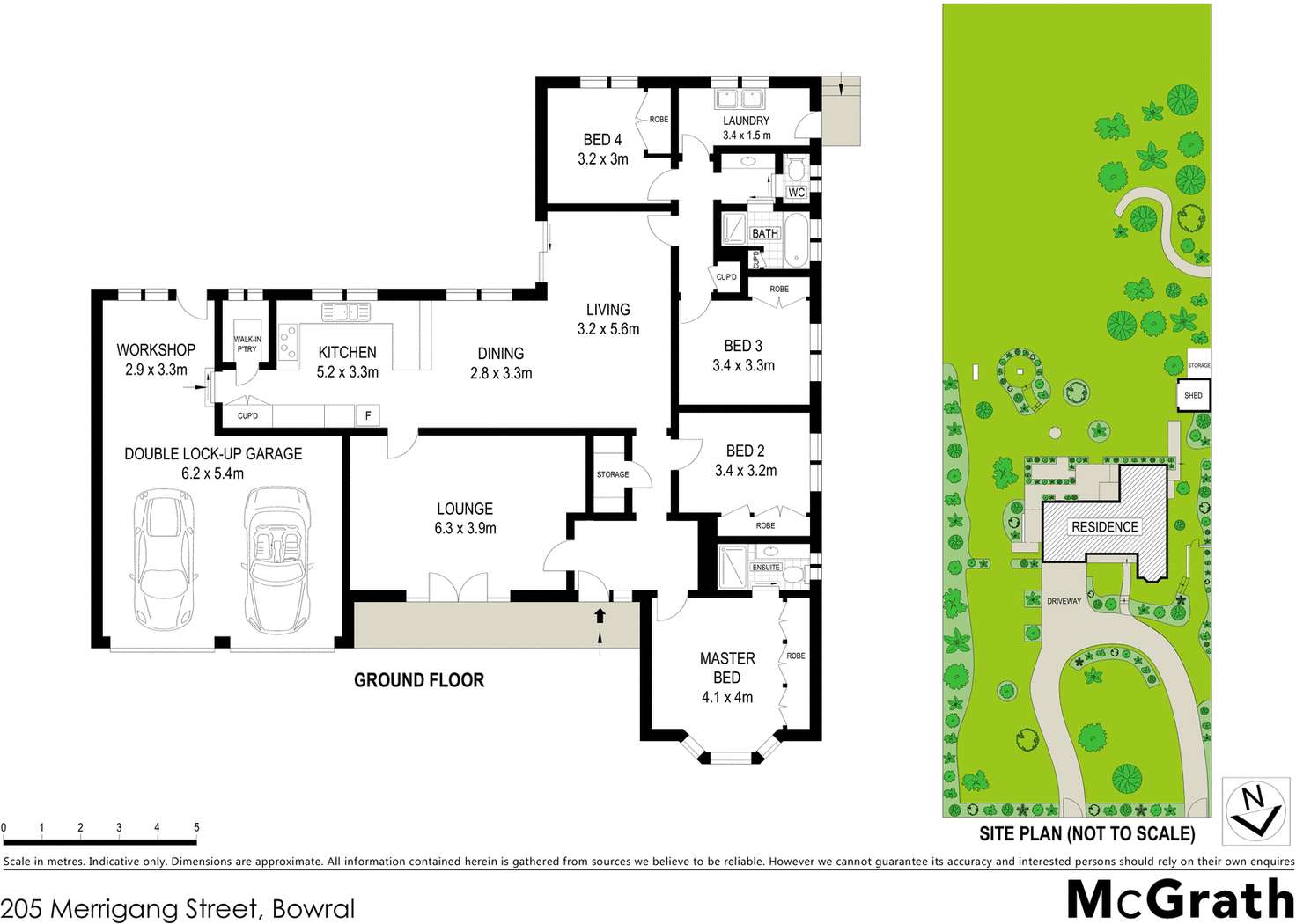 Floorplan of Homely house listing, 205 Merrigang Street, Bowral NSW 2576