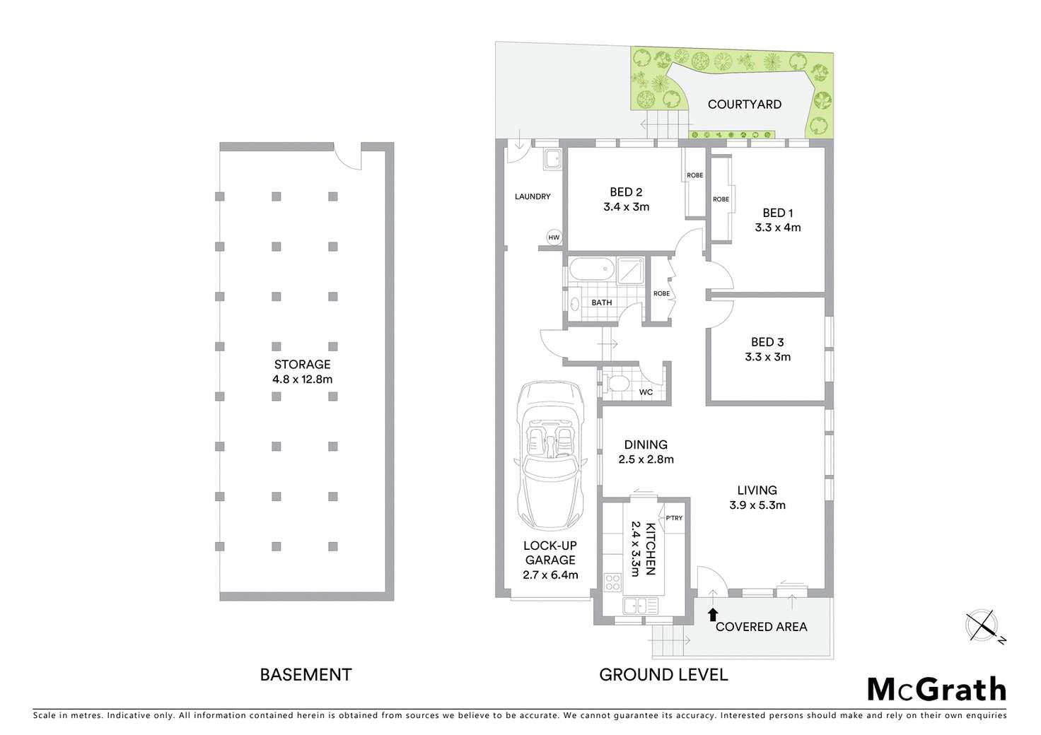 Floorplan of Homely villa listing, 3/14 The Glen Road, Bardwell Valley NSW 2207