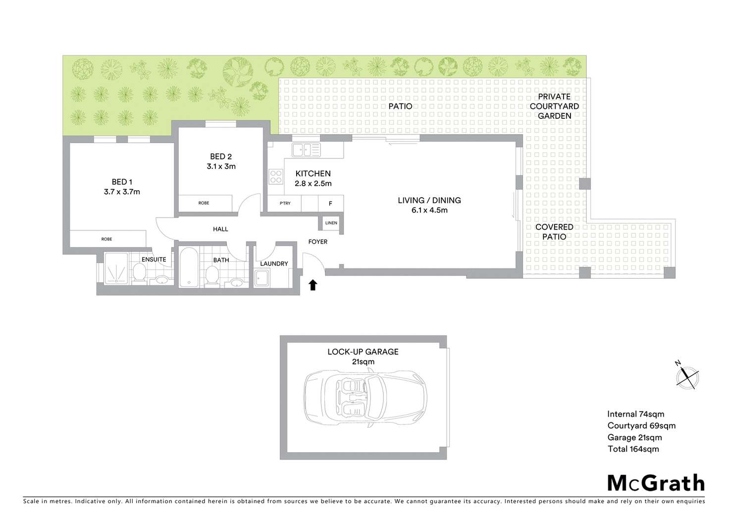 Floorplan of Homely unit listing, 1/7 Palmer Street, Artarmon NSW 2064