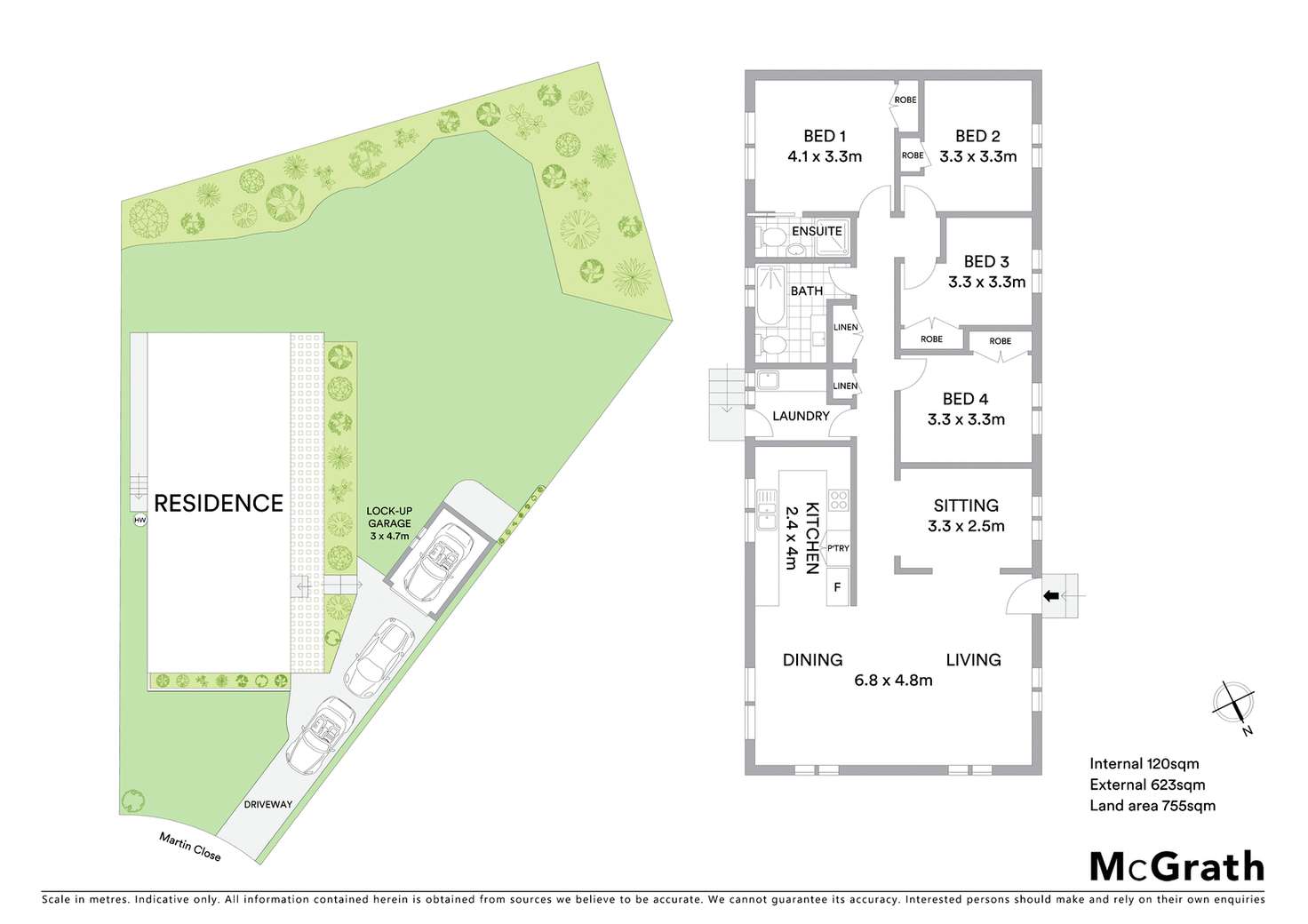 Floorplan of Homely house listing, 8 Martin Close, Chittaway Bay NSW 2261