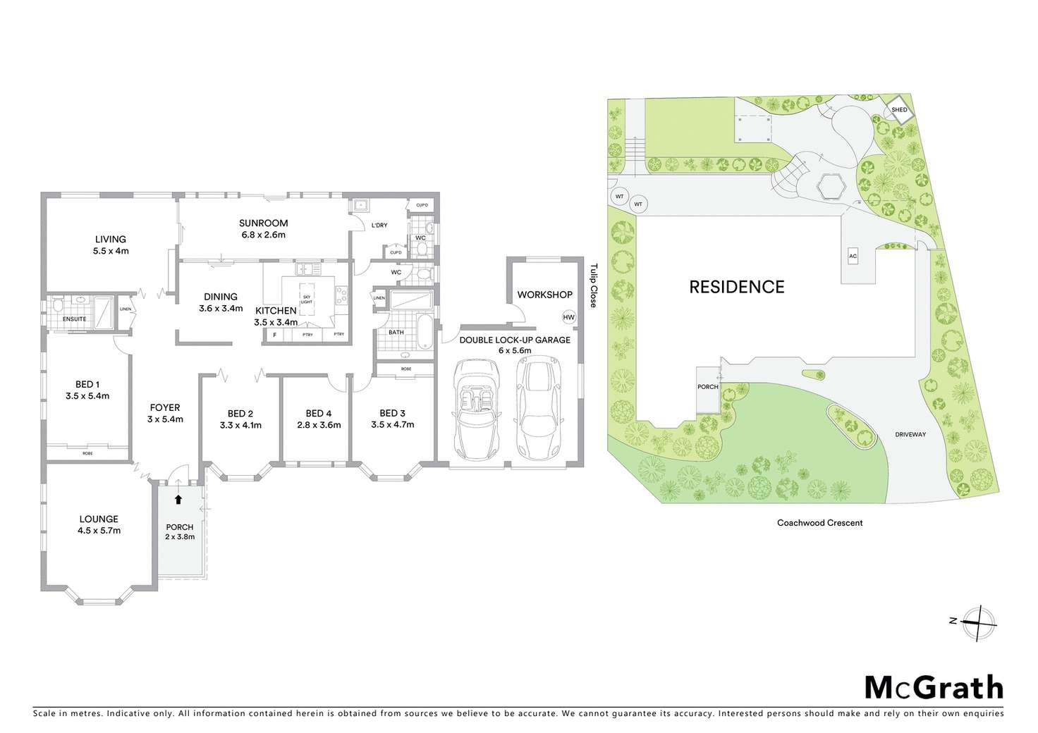 Floorplan of Homely house listing, 38 Coachwood Crescent, Alfords Point NSW 2234