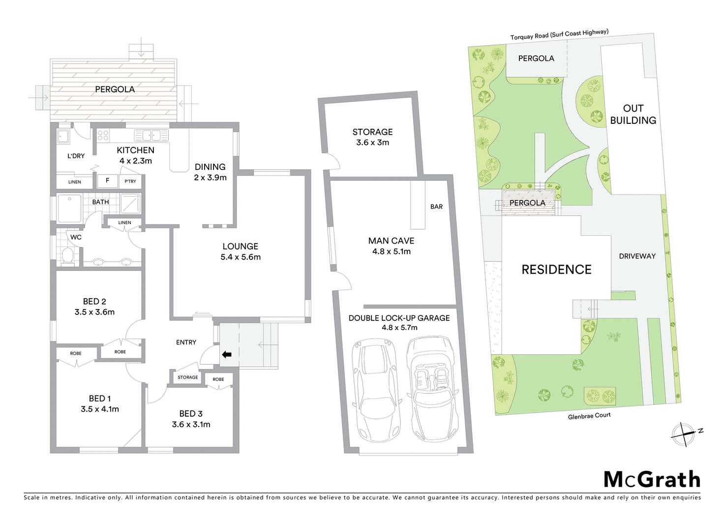 Floorplan of Homely house listing, 4 Glenbrae Court, Belmont VIC 3216