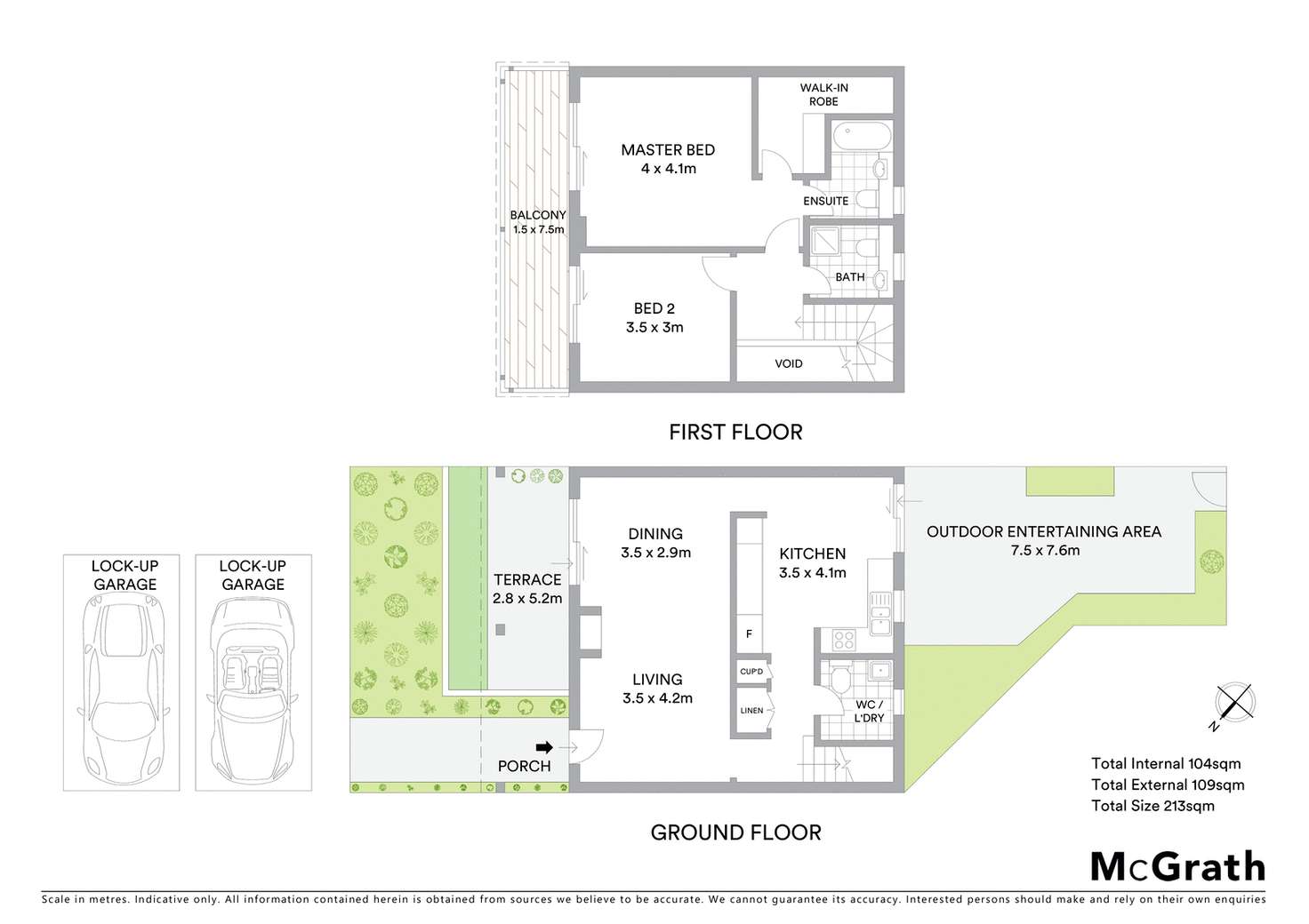Floorplan of Homely townhouse listing, 148 Darling Street, Balmain NSW 2041