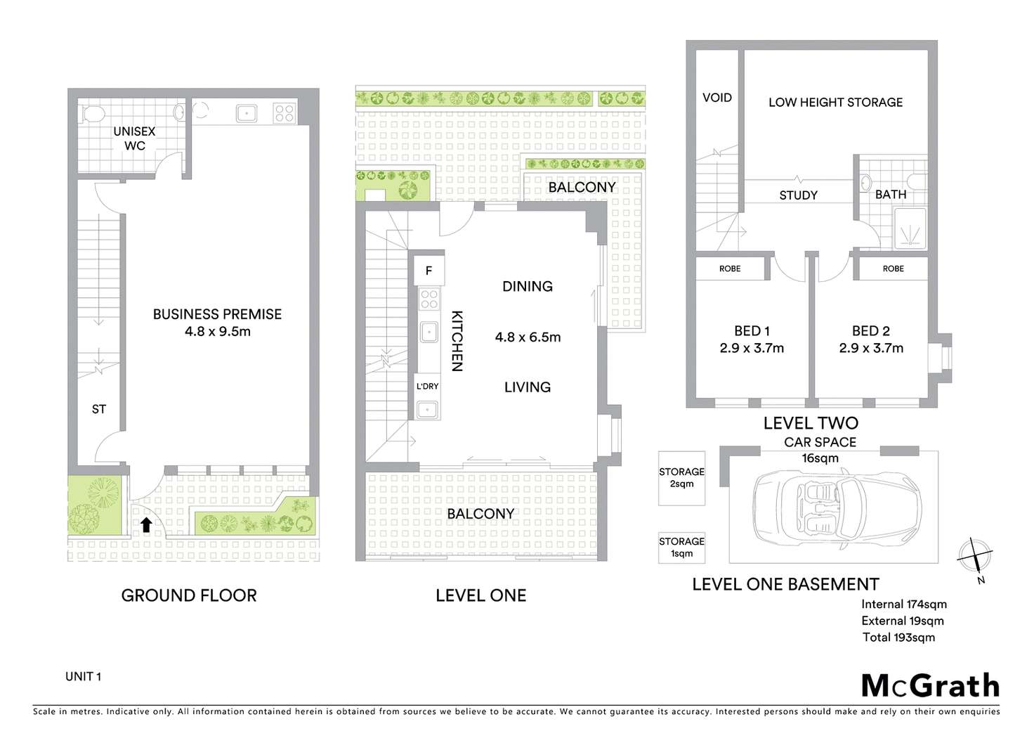 Floorplan of Homely apartment listing, 1/481 Willoughby Road, Willoughby NSW 2068