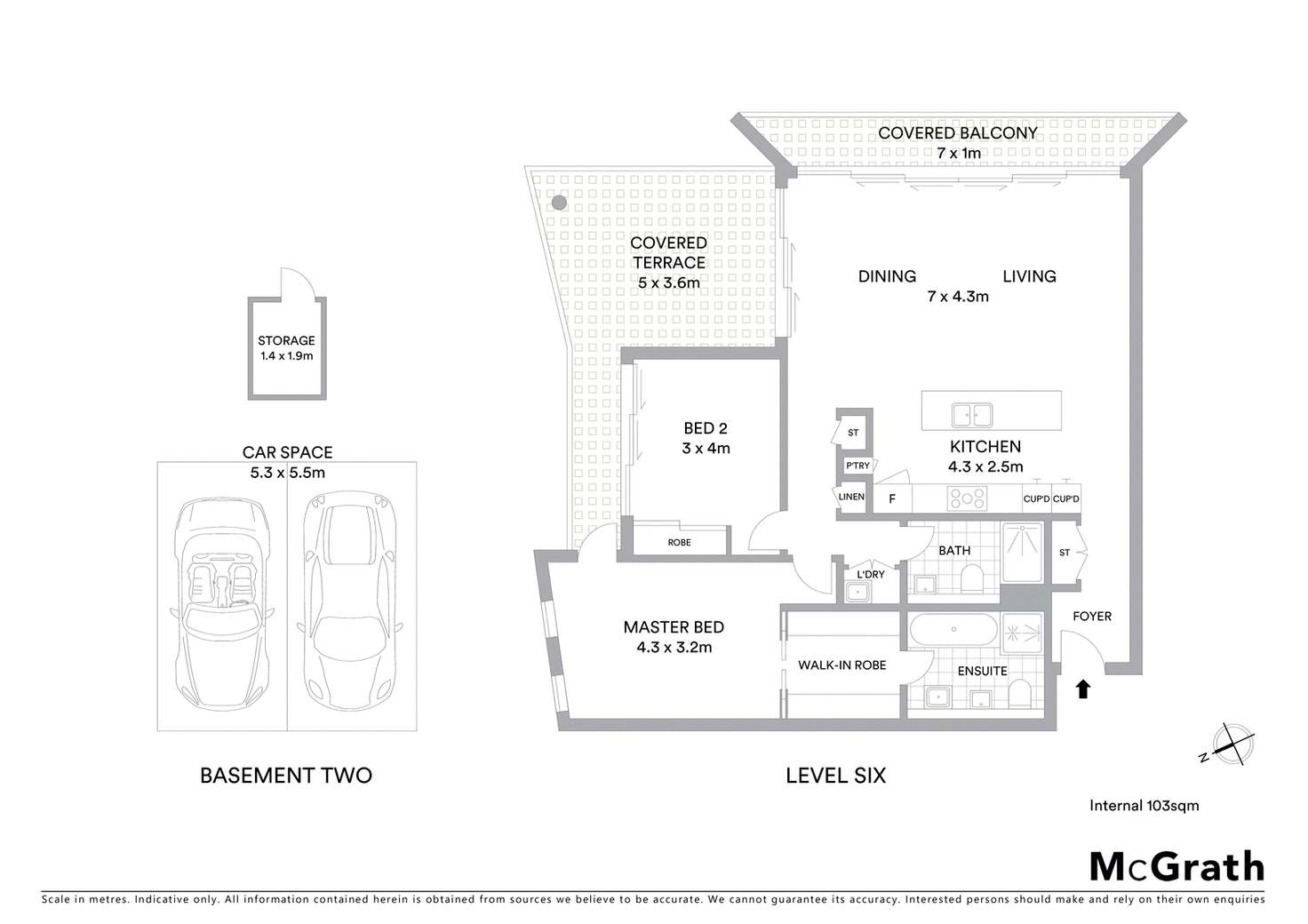 Floorplan of Homely apartment listing, 40/38 Solent Circuit, Bella Vista NSW 2153