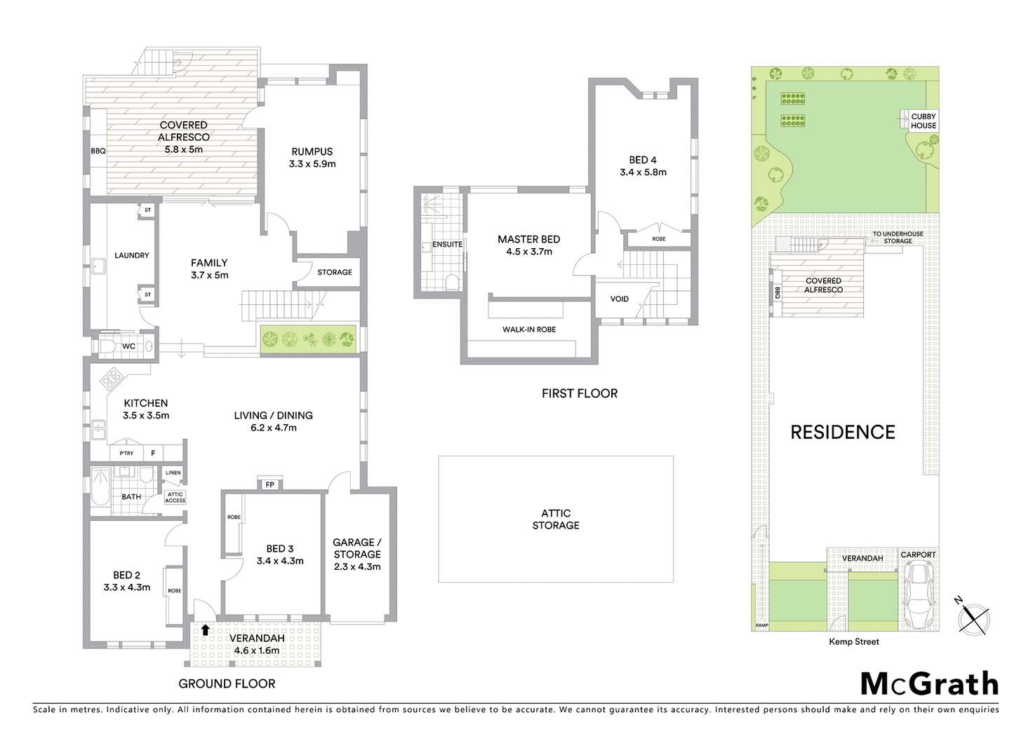 Floorplan of Homely house listing, 14 Kemp Street, The Junction NSW 2291