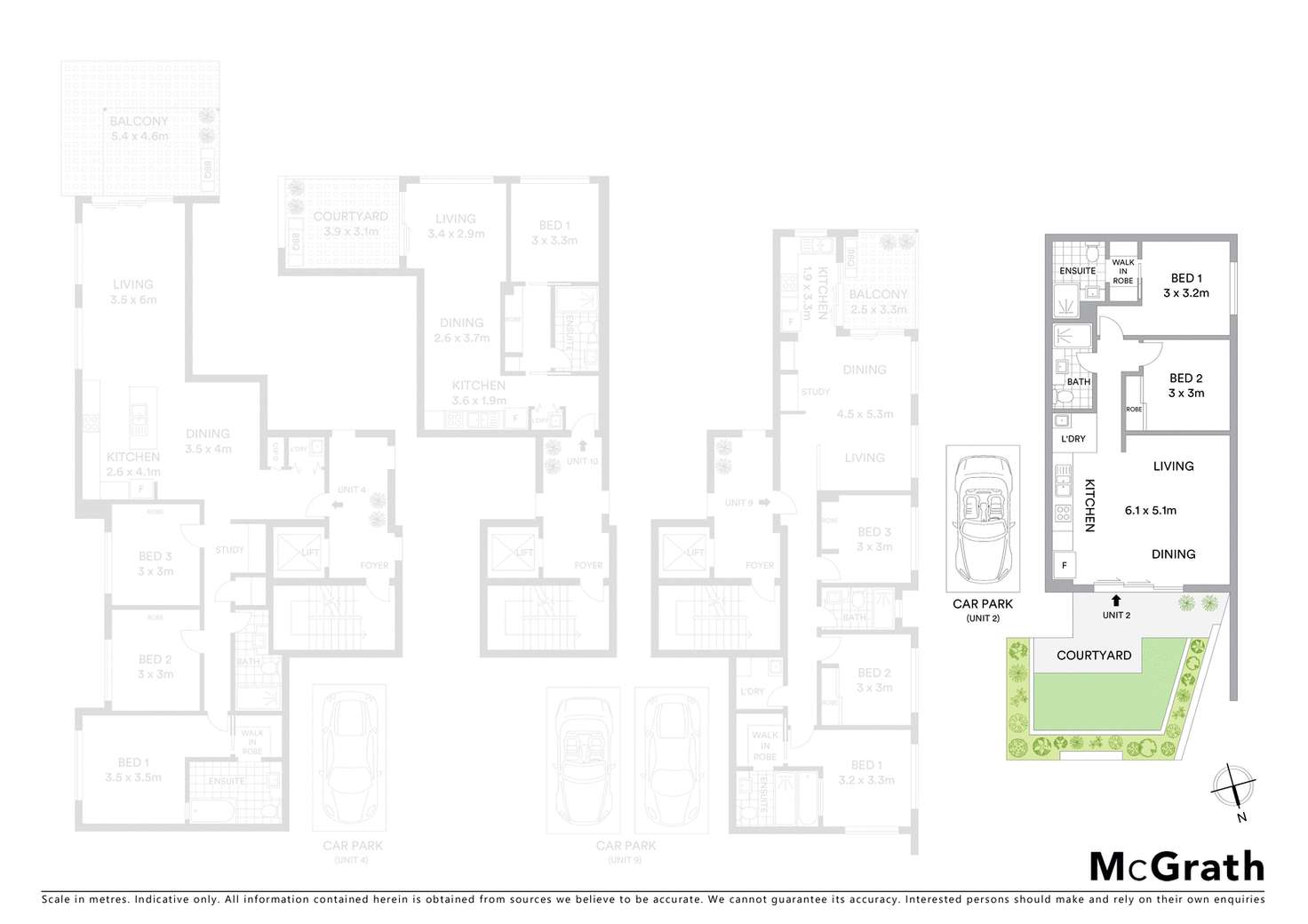 Floorplan of Homely unit listing, 10/42 Ashby Street, Fairfield QLD 4103