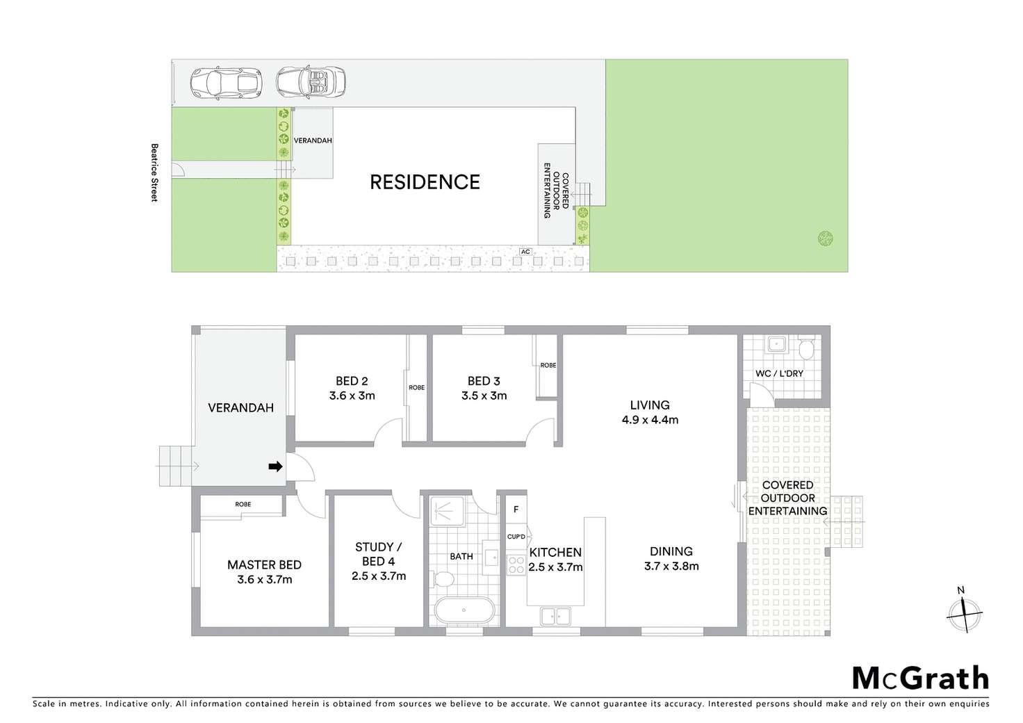 Floorplan of Homely house listing, 50 Beatrice Street, Bass Hill NSW 2197