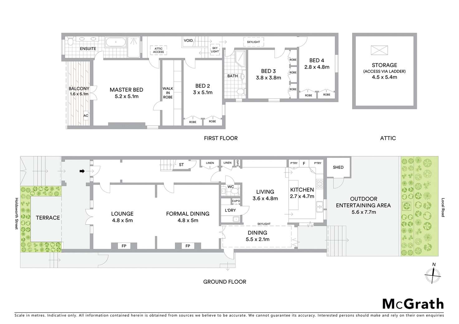 Floorplan of Homely house listing, 75 Holdsworth Street, Woollahra NSW 2025