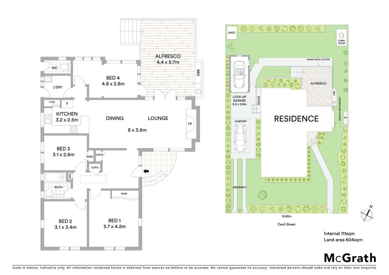 Floorplan of Homely house listing, 16 Cecil Street, Denistone East NSW 2112