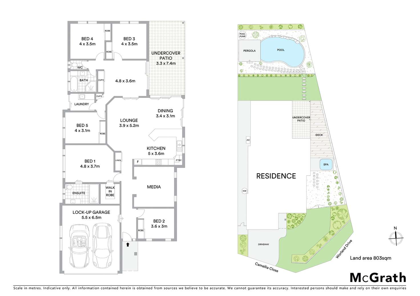 Floorplan of Homely house listing, 2 Camellia Close, Boambee East NSW 2452