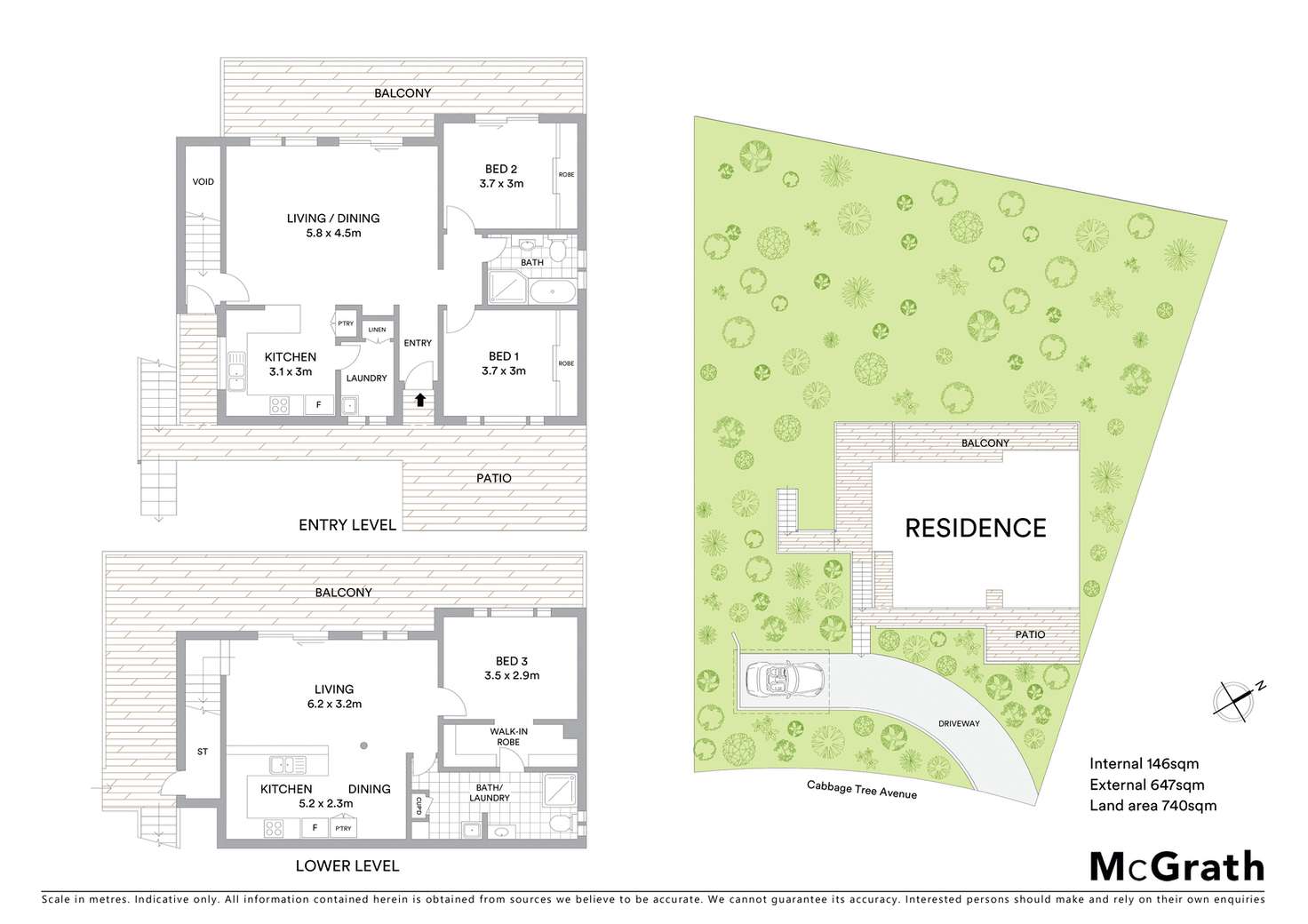 Floorplan of Homely house listing, 14 Cabbage Tree Avenue, Avoca Beach NSW 2251