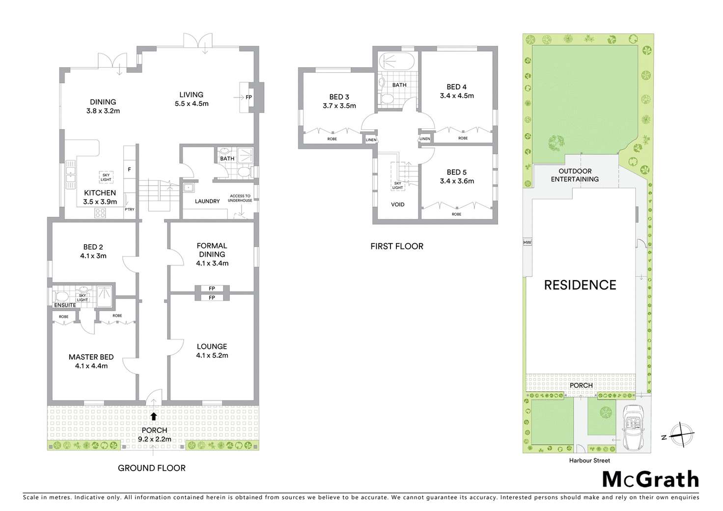 Floorplan of Homely house listing, 11A Harbour Street, Mosman NSW 2088