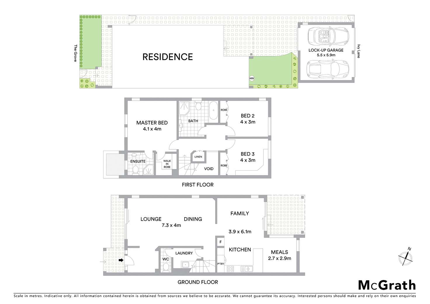 Floorplan of Homely house listing, 15 The Grove, Oatlands NSW 2117