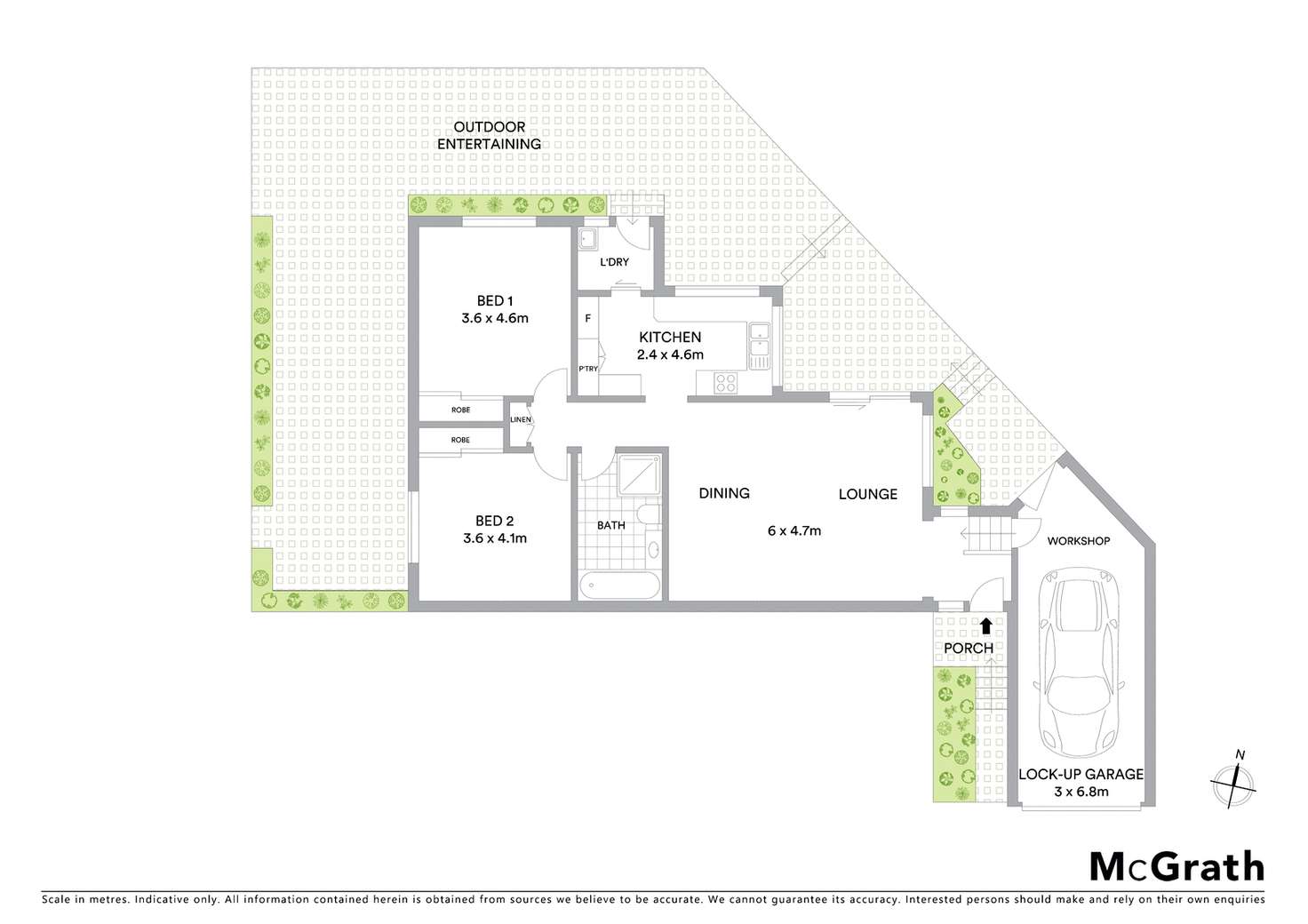 Floorplan of Homely villa listing, 5/57 Terry Street, Blakehurst NSW 2221