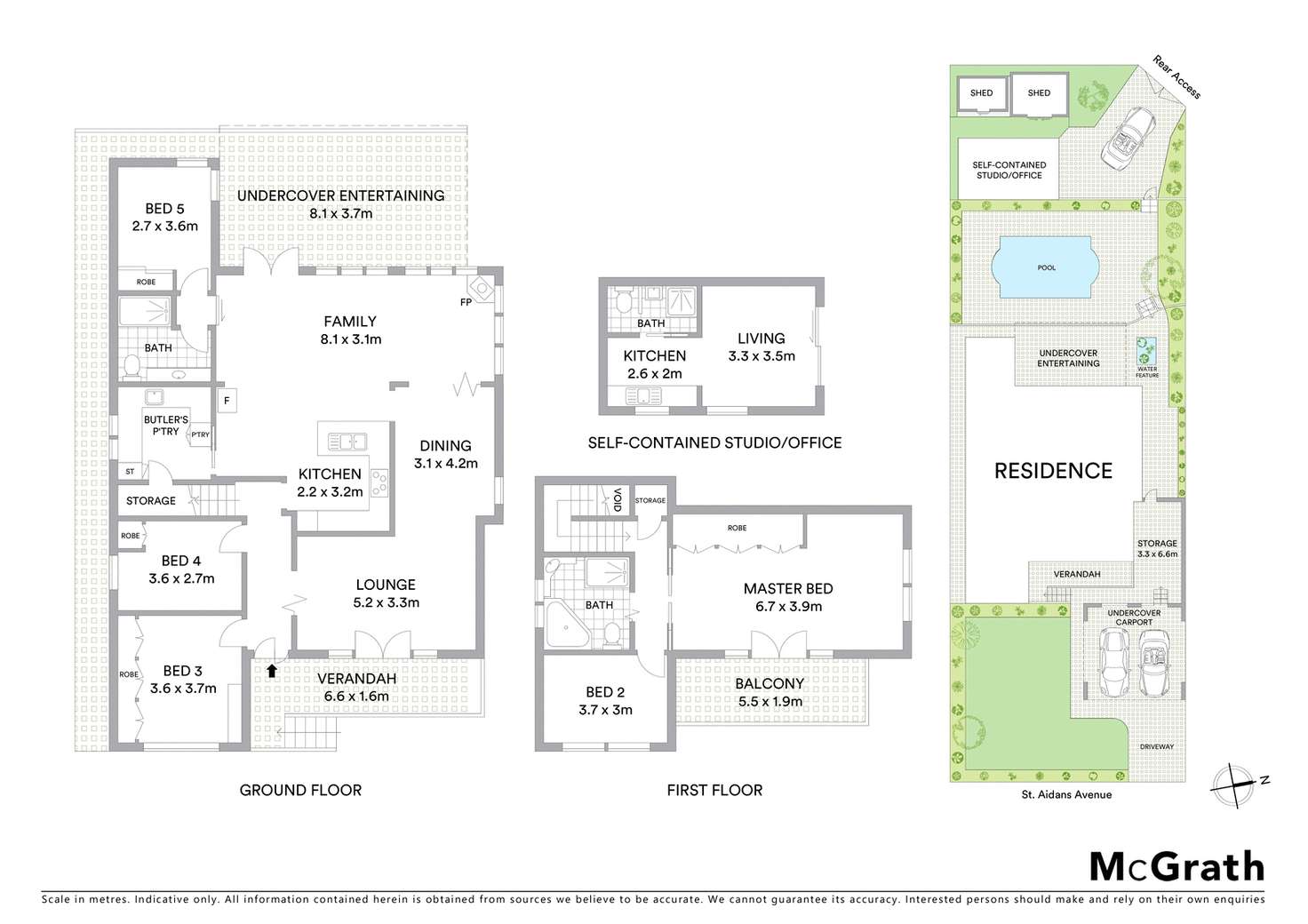 Floorplan of Homely house listing, 17 St. Aidans Avenue, Oatlands NSW 2117