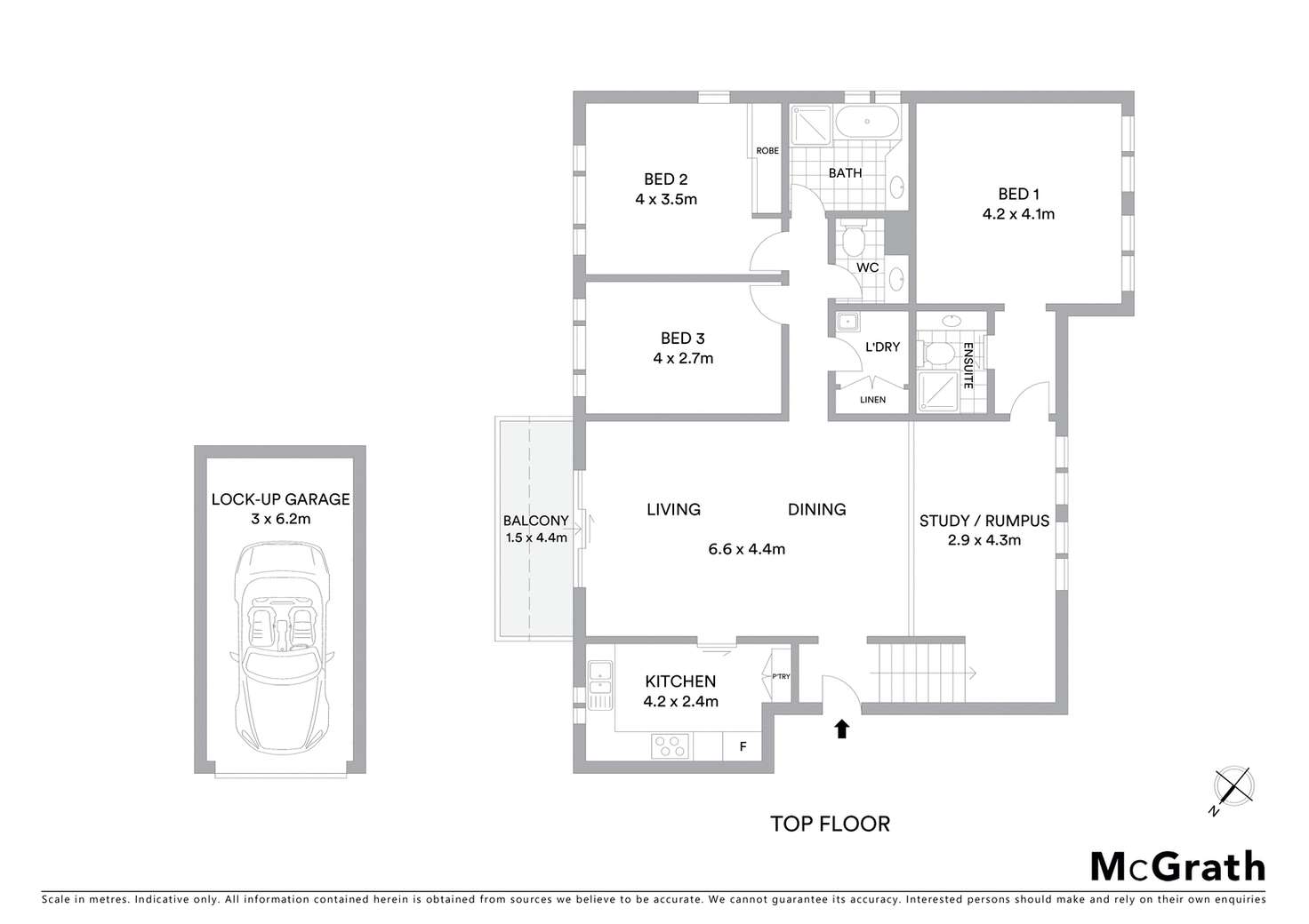 Floorplan of Homely apartment listing, 58/213 Bridge Road, Glebe NSW 2037