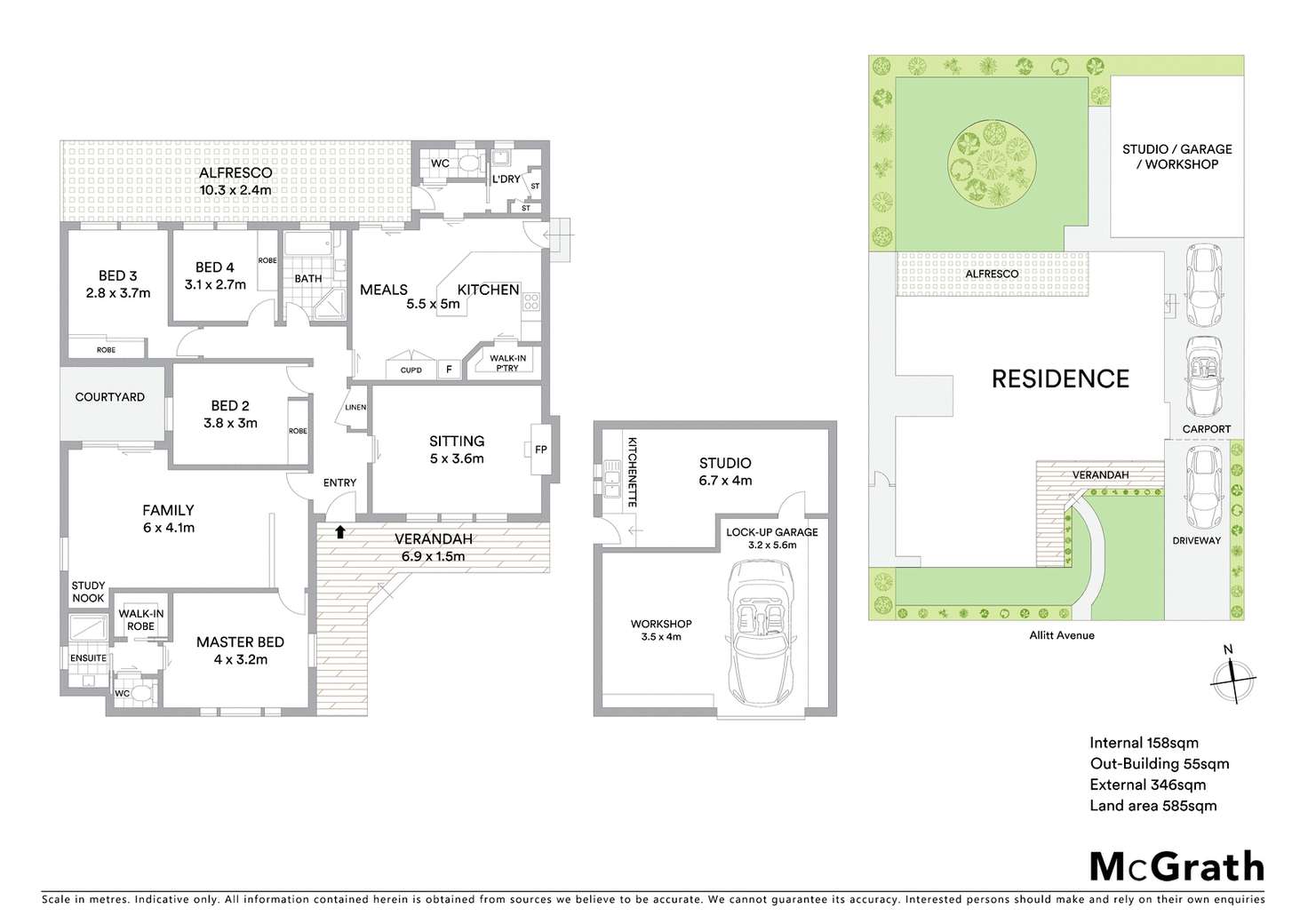 Floorplan of Homely house listing, 22 Allitt Avenue, Belmont VIC 3216