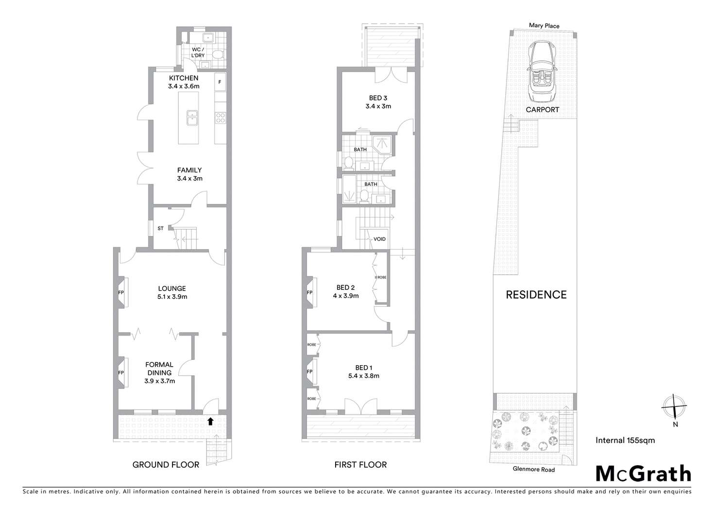 Floorplan of Homely house listing, 103 Glenmore Road, Paddington NSW 2021