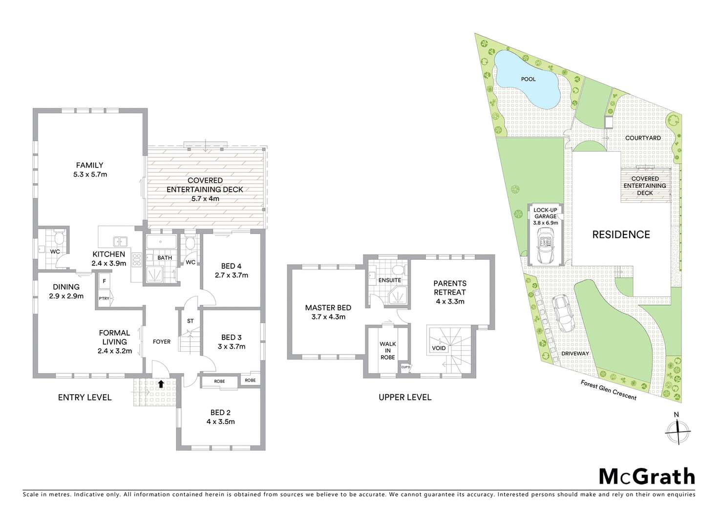 Floorplan of Homely house listing, 30 Forest Glen Crescent, Belrose NSW 2085