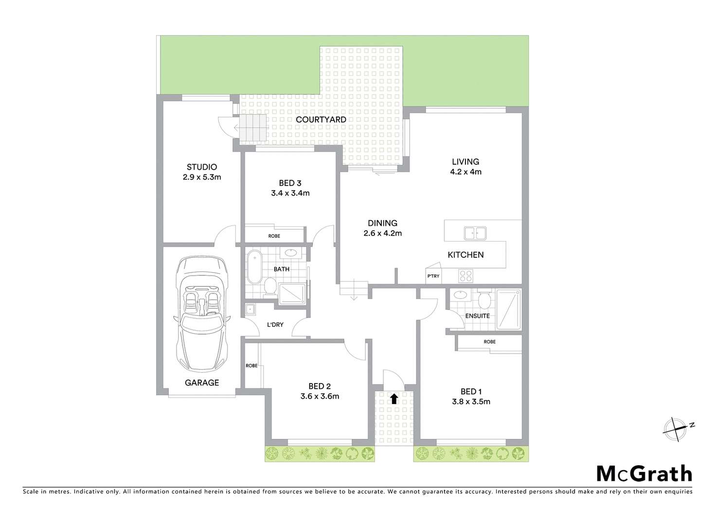 Floorplan of Homely villa listing, 25A Lovell Road, Denistone East NSW 2112