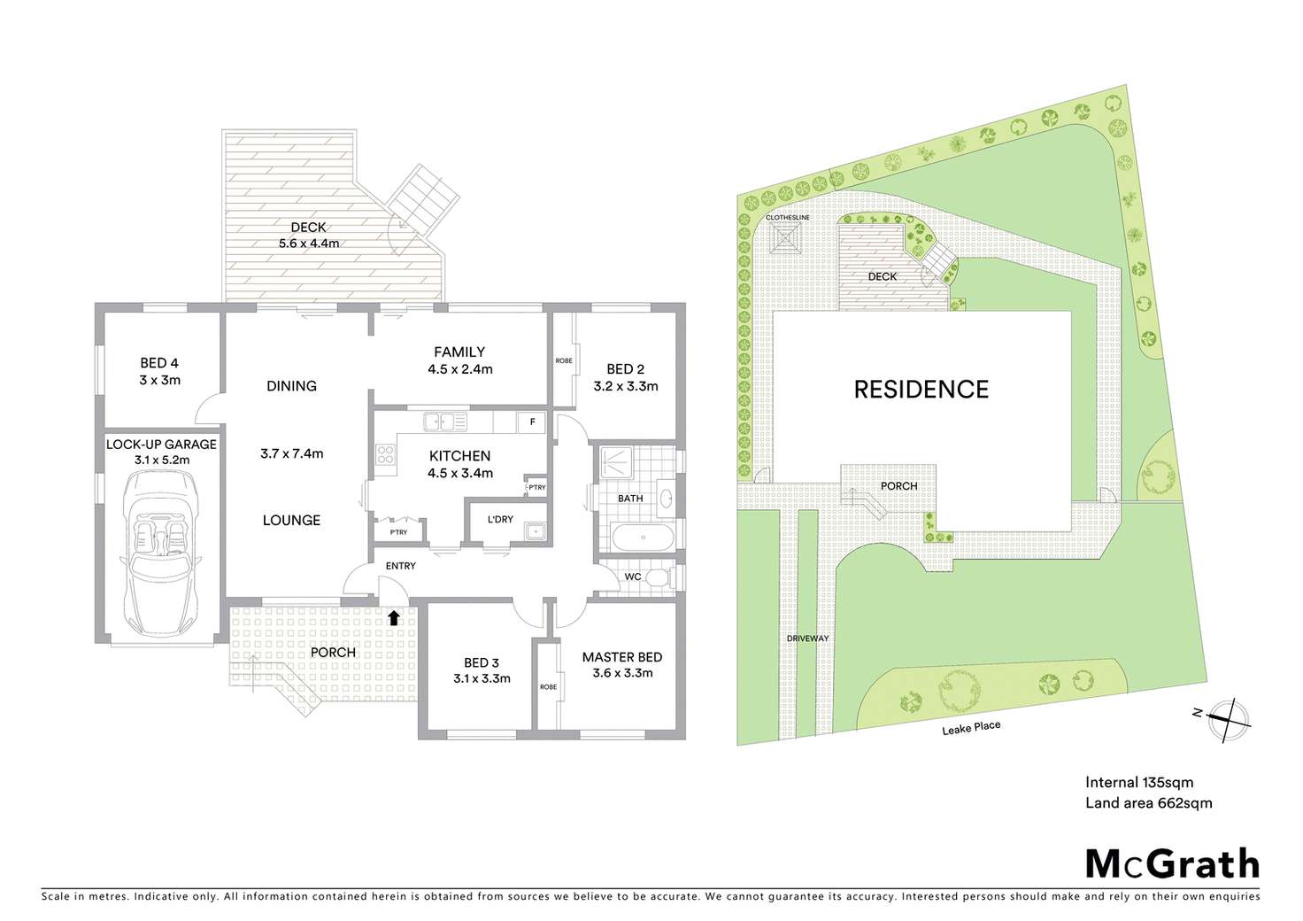 Floorplan of Homely house listing, 3 Leake Place, Curtin ACT 2605