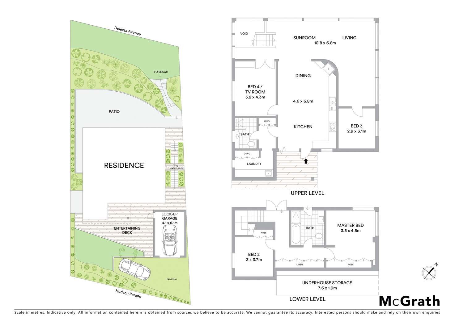 Floorplan of Homely house listing, 108 Hudson Parade, Clareville NSW 2107