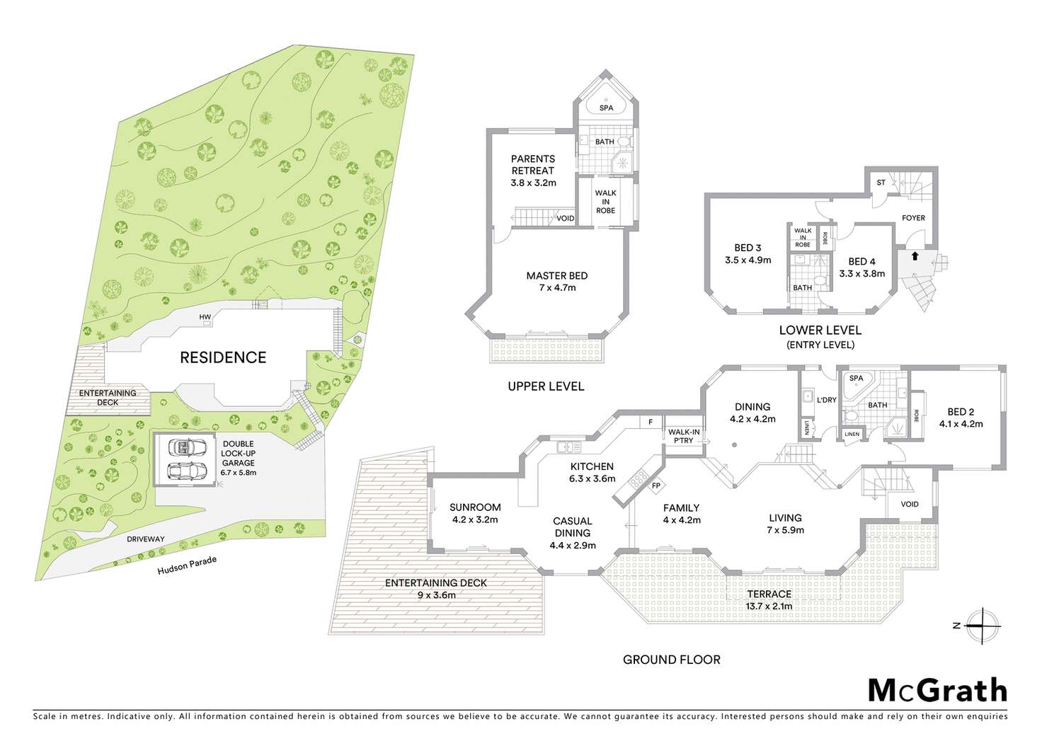 Floorplan of Homely house listing, 317 Hudson Parade, Avalon Beach NSW 2107