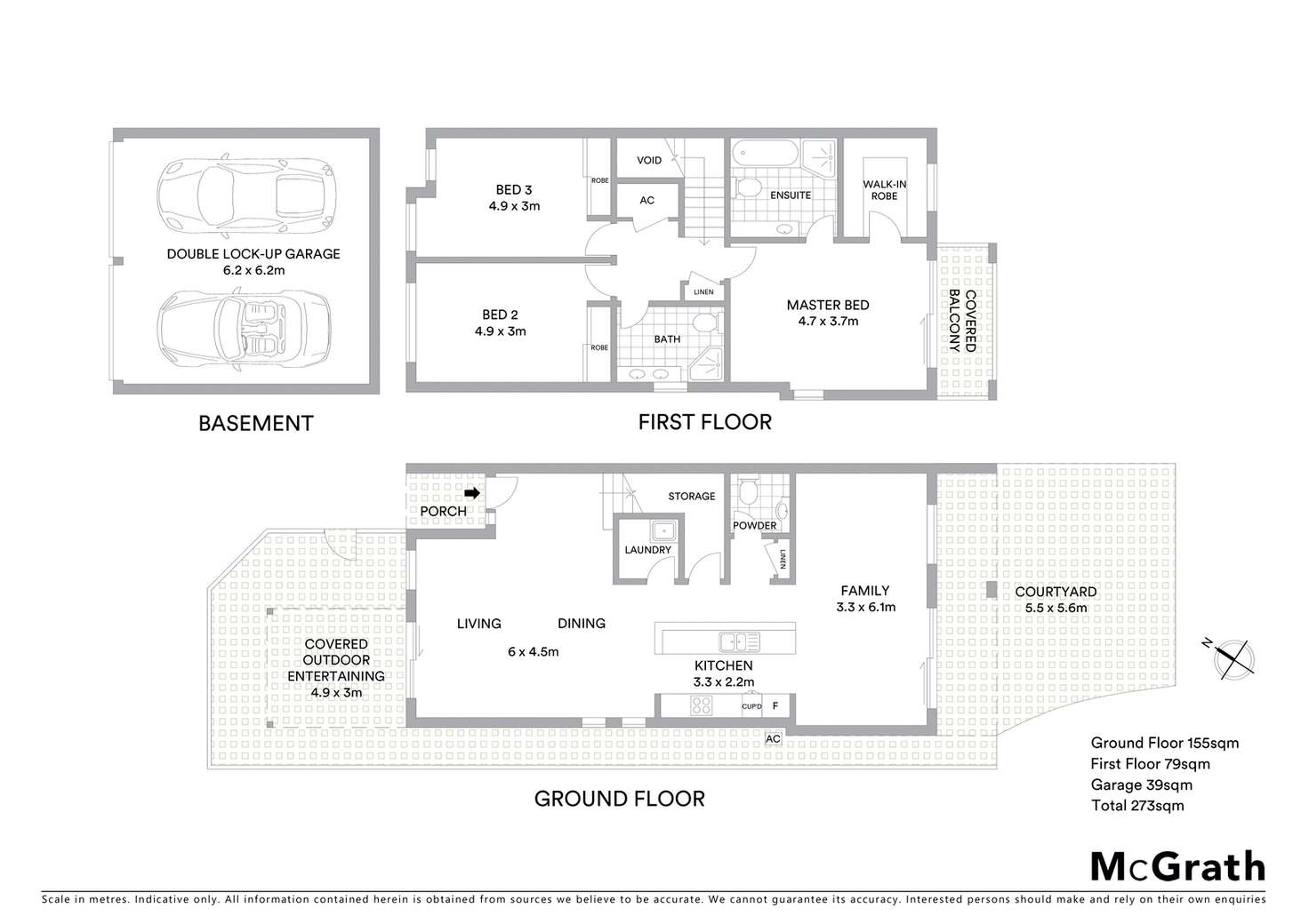 Floorplan of Homely townhouse listing, 15/145 Balaclava Road, Marsfield NSW 2122