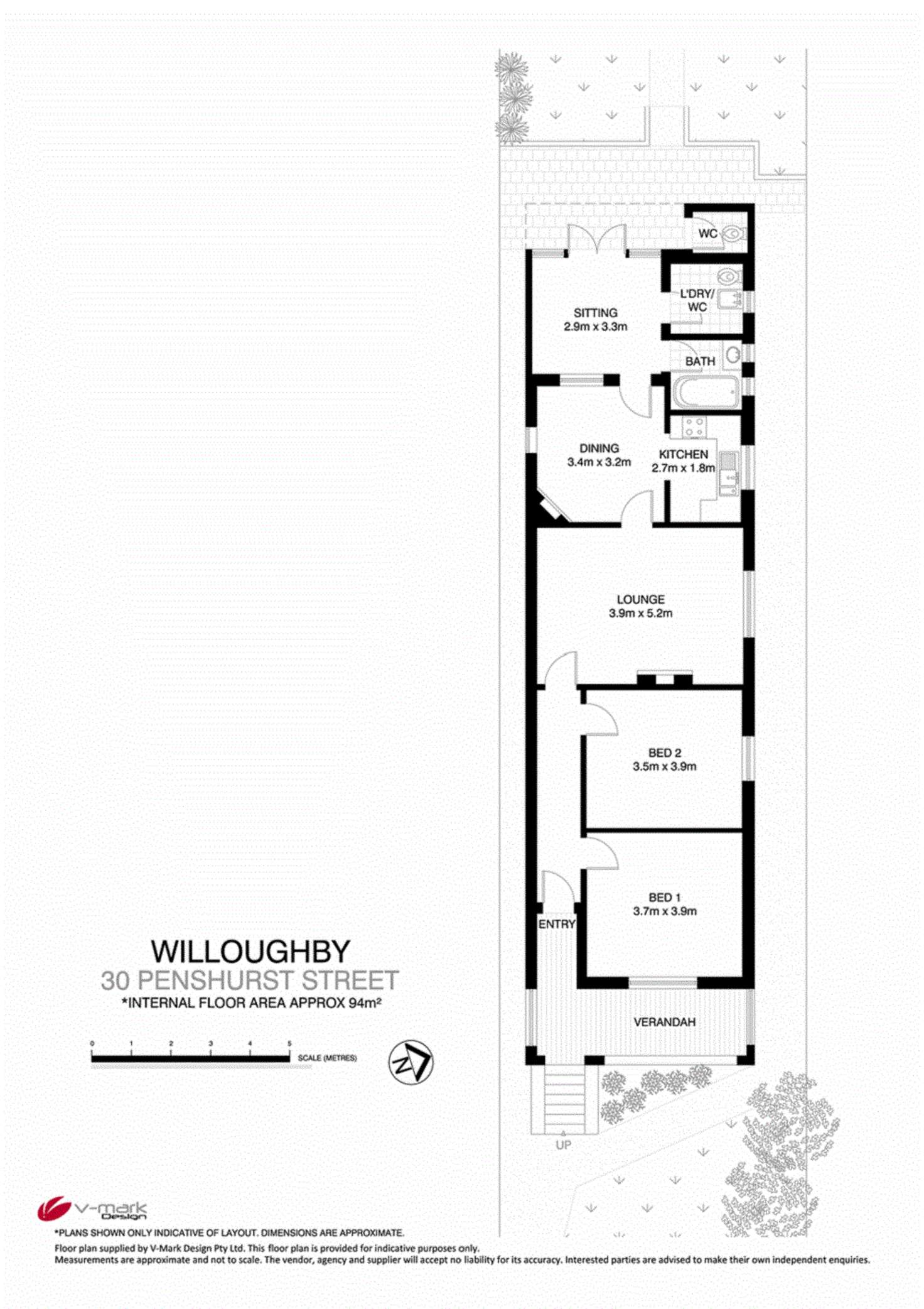 Floorplan of Homely house listing, 30 Penshurst Street, Willoughby NSW 2068