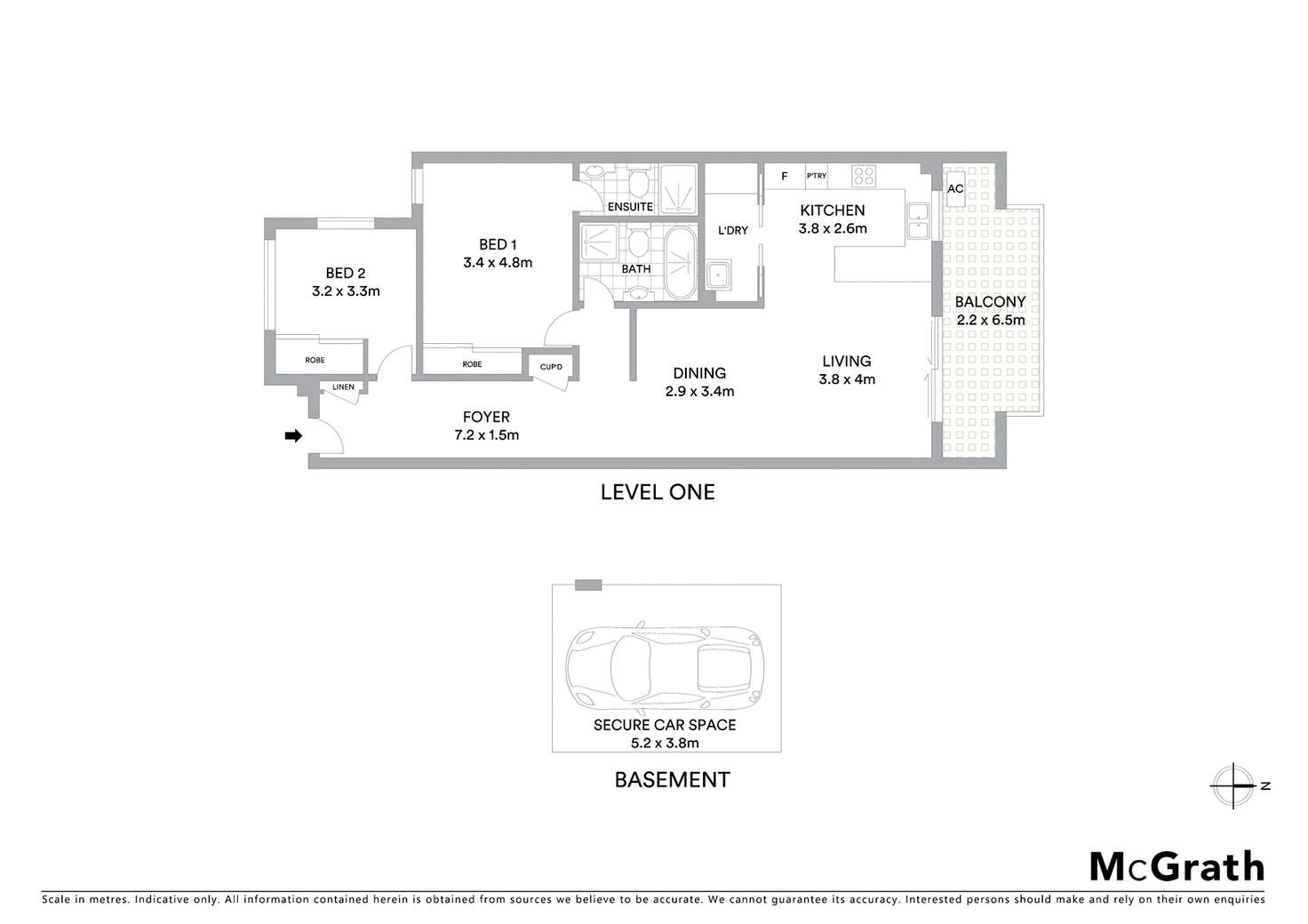 Floorplan of Homely apartment listing, 13/97 Beecroft Road, Beecroft NSW 2119