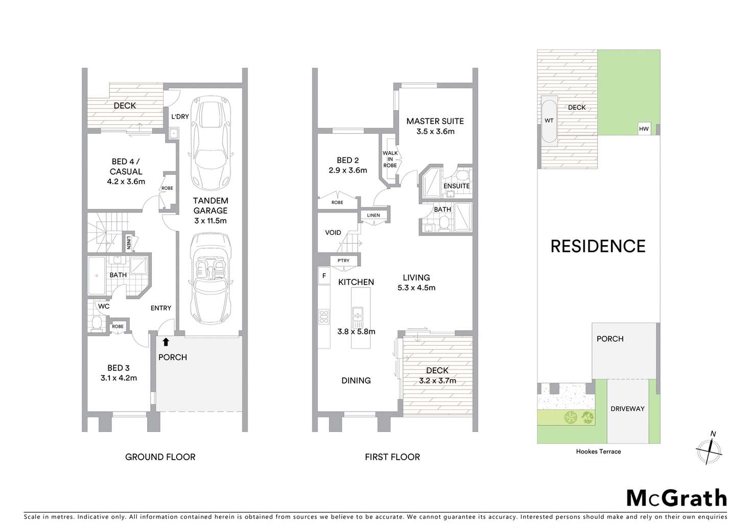 Floorplan of Homely townhouse listing, 21 Hookes Terrace, Springfield Lakes QLD 4300