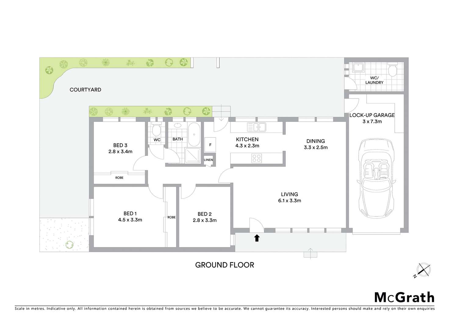 Floorplan of Homely villa listing, 5/28 St Georges Road, Bexley NSW 2207