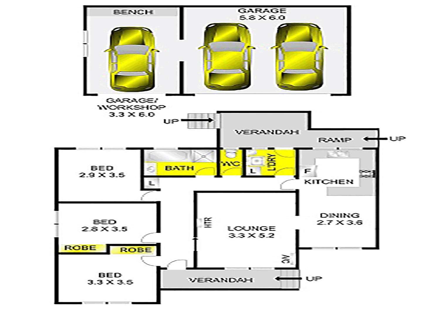 Floorplan of Homely house listing, 20 Boolarong Drive, Belmont VIC 3216