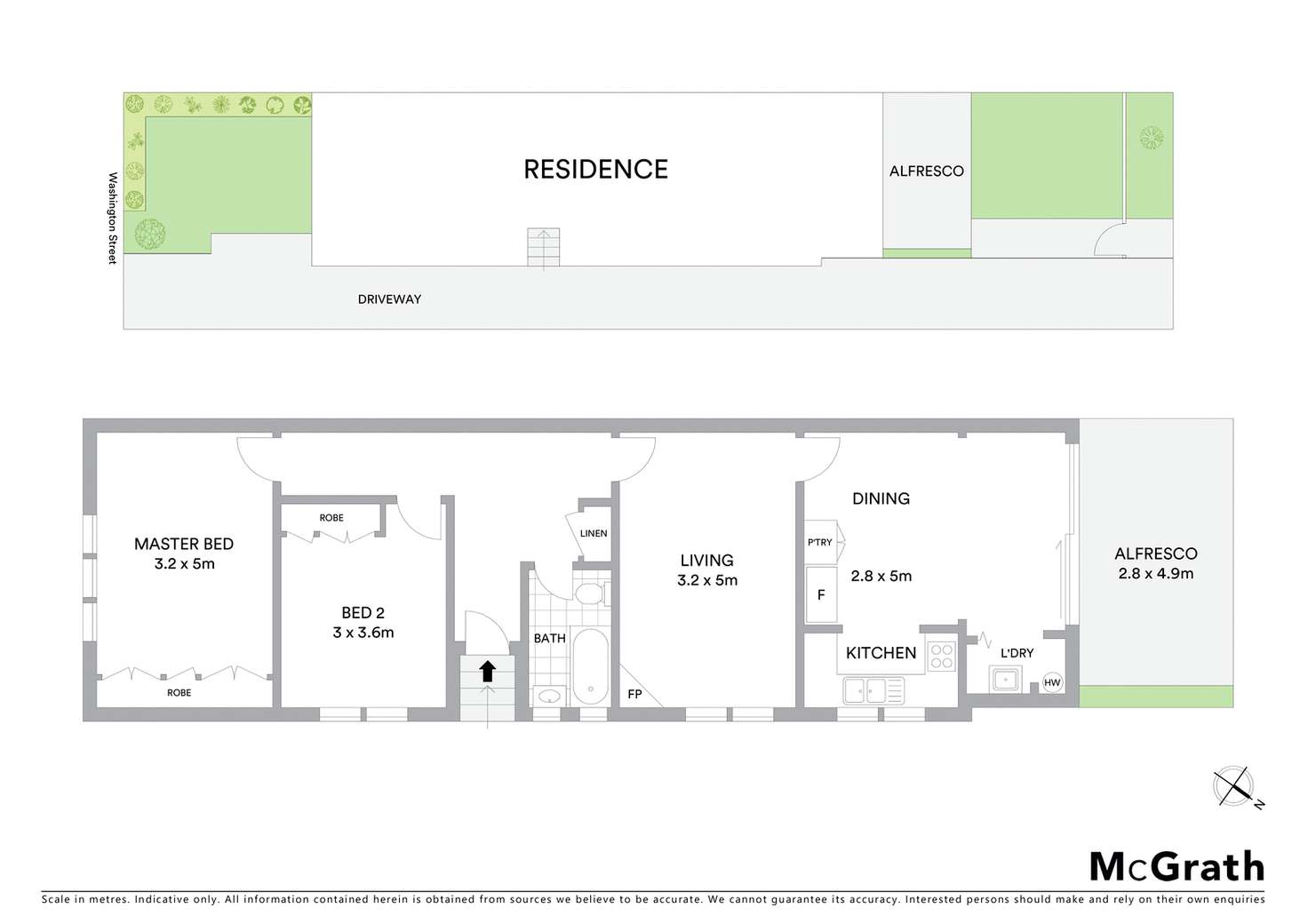 Floorplan of Homely house listing, 22 Washington Street, Bexley NSW 2207
