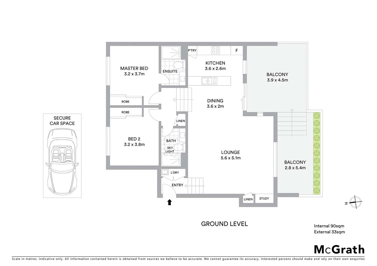 Floorplan of Homely apartment listing, 11/62 Lowanna Street, Braddon ACT 2612